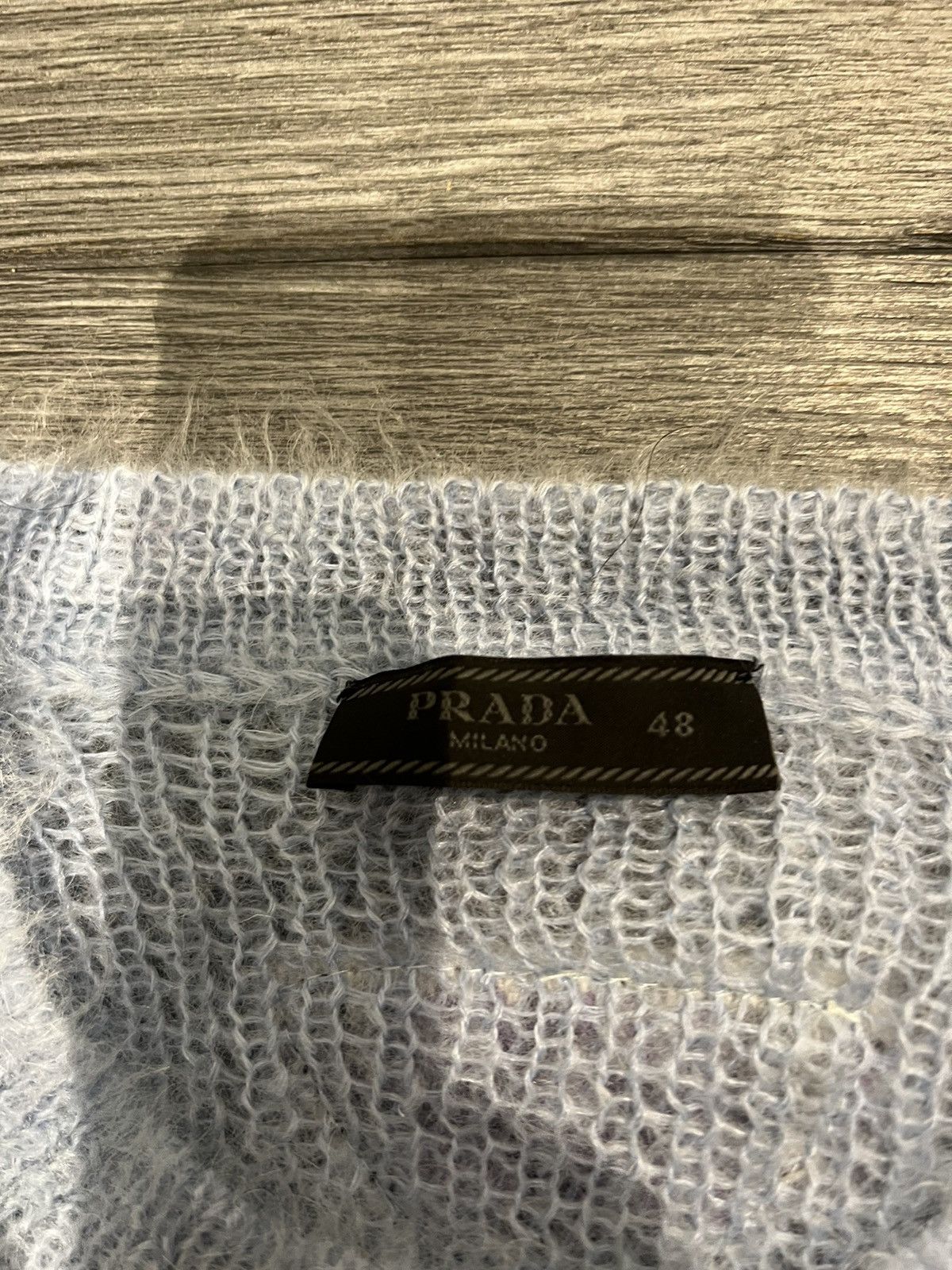 Prada Prada Crew Neck Mohair Blend Sweater Size US M / EU 48-50 / 2 - 6 Thumbnail