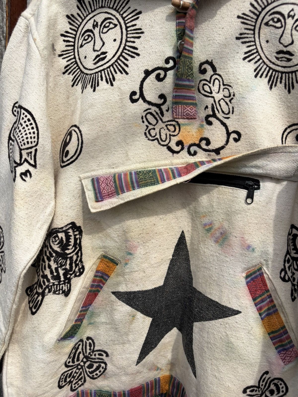 Kapital Nepalese Vintage Handmade Hoodie Jacket Size US XL / EU 56 / 4 - 6 Thumbnail