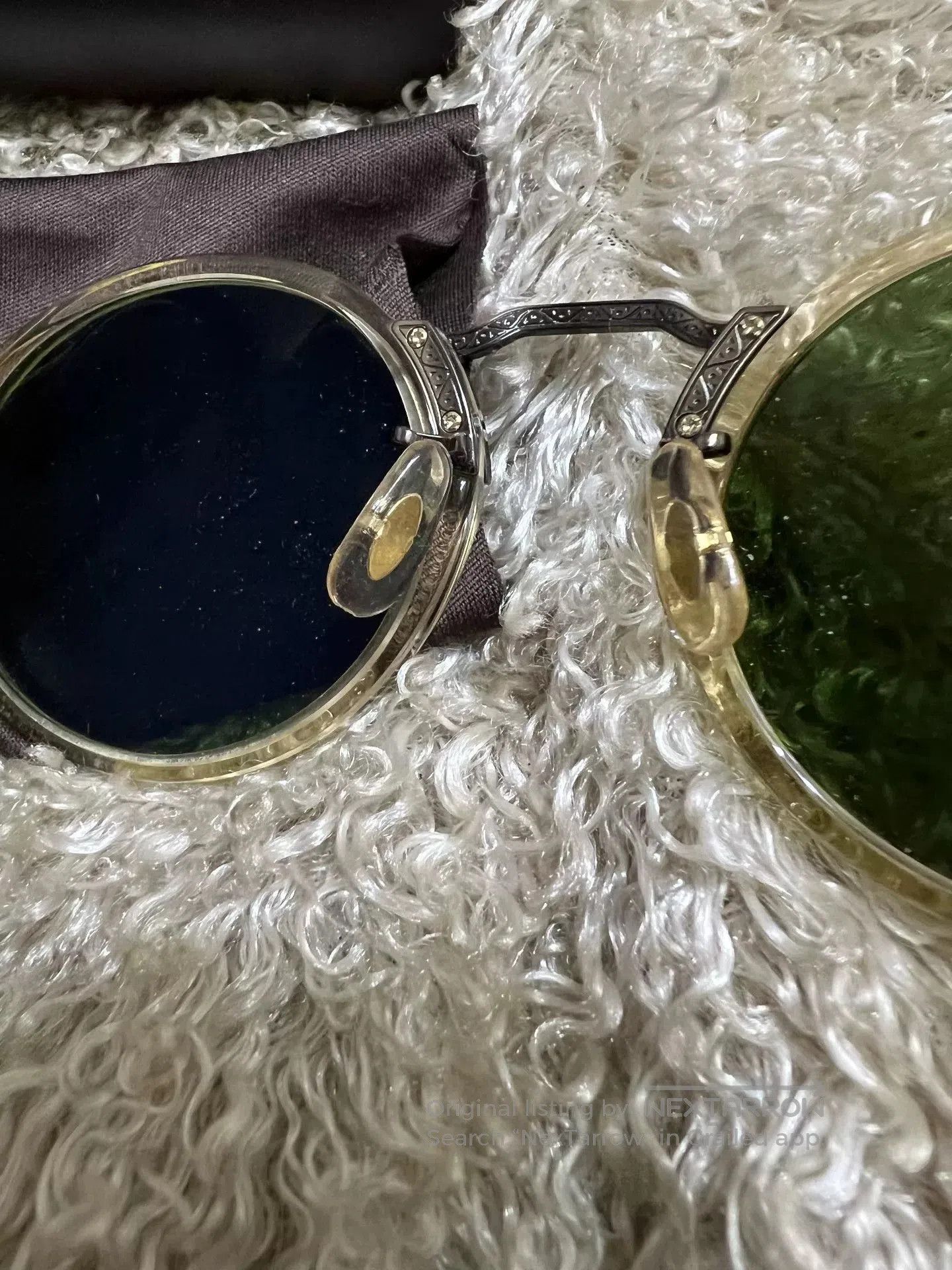 Oliver Peoples Oliver Peoples Retro Sunglasses. Size ONE SIZE - 9 Thumbnail