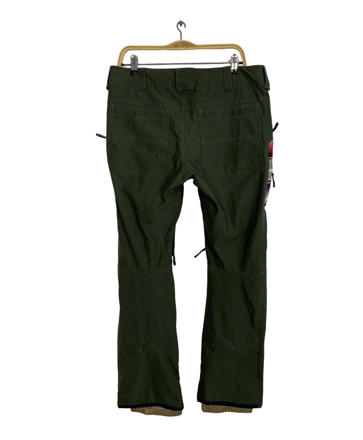 Vintage Burton Snowboard OG Tactical Pant Snow Multicolour Pocket Size US 34 / EU 50 - 2 Thumbnail
