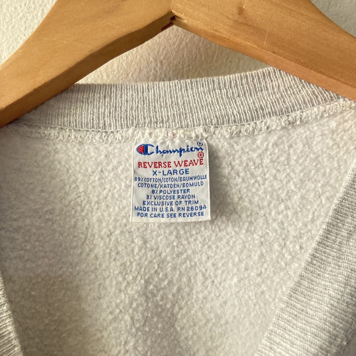 Champion Vintage 90s champion reverse weave US Navy Crewneck Size US XL / EU 56 / 4 - 2 Thumbnail