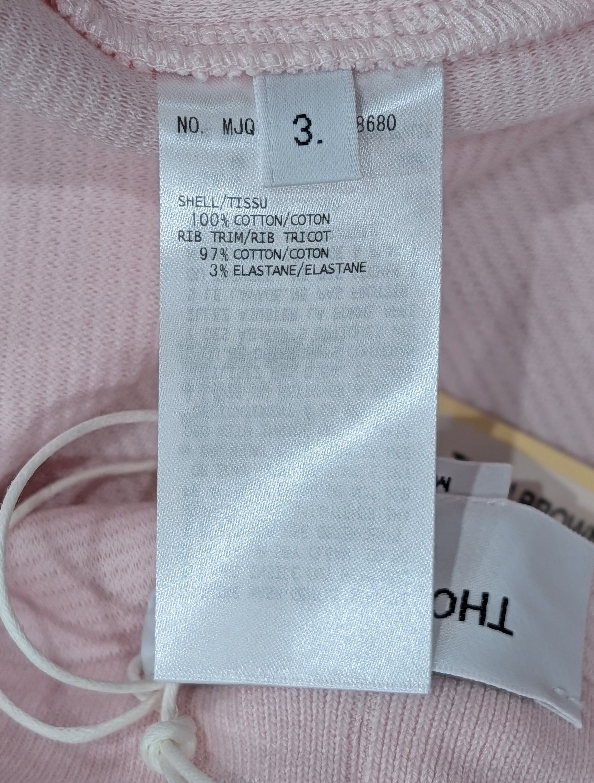 Thom Browne THOM BROWNE 4 Bar Cotton Jogger Pants Light Pink 3 - Large Size US 34 / EU 50 - 10 Thumbnail
