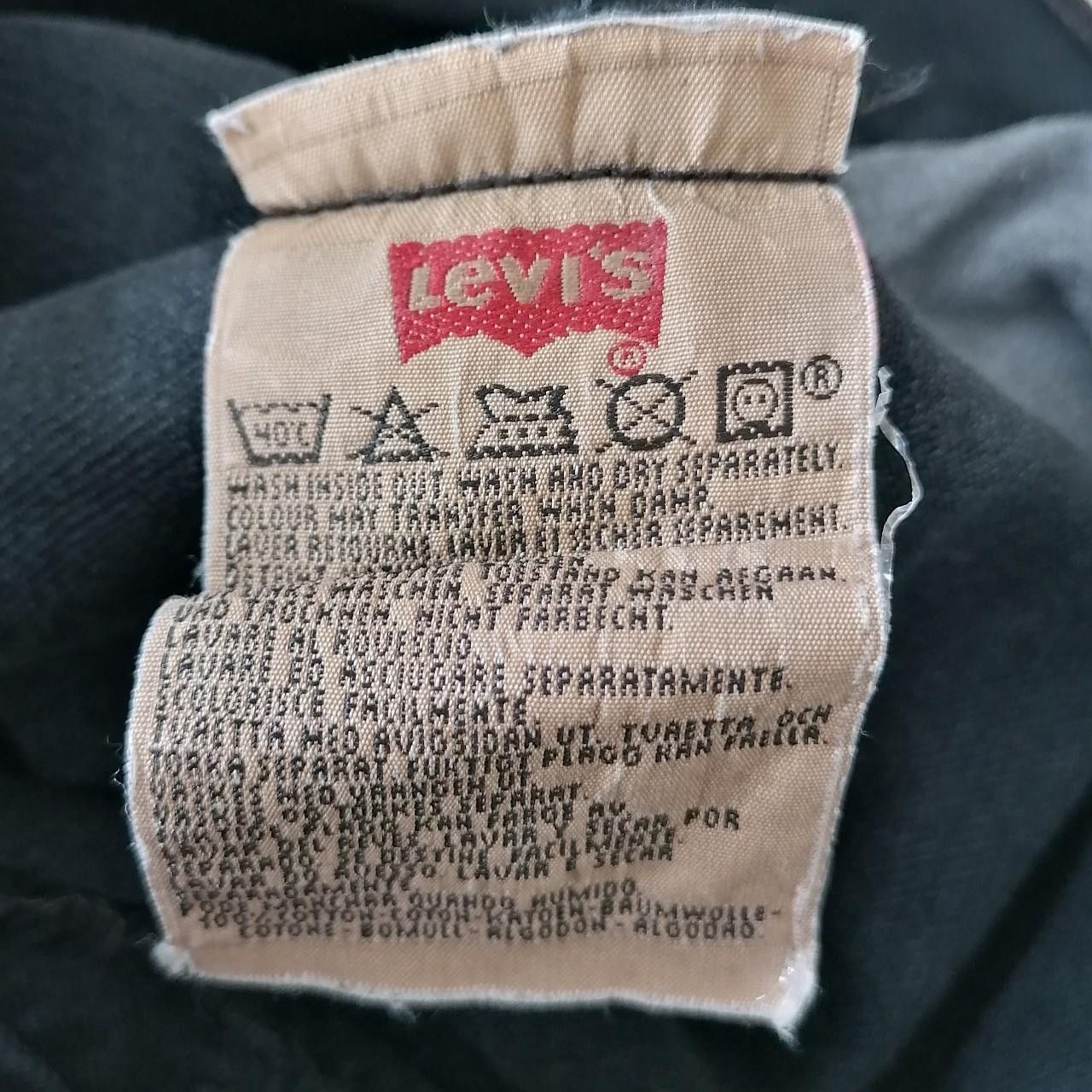 Levi's Vintage Levi's 501 USA Made 90s black Size US 30 / EU 46 - 4 Thumbnail