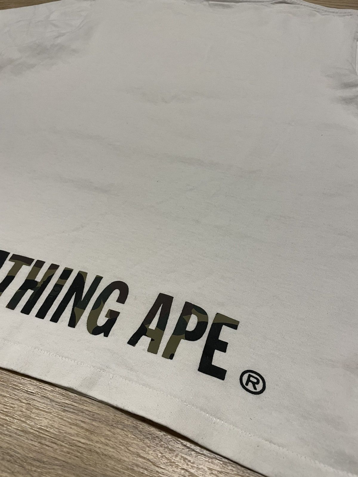 Bape Bape Sta By Bathing Ape White 1st Camo T-Shirt Size US M / EU 48-50 / 2 - 20 Thumbnail
