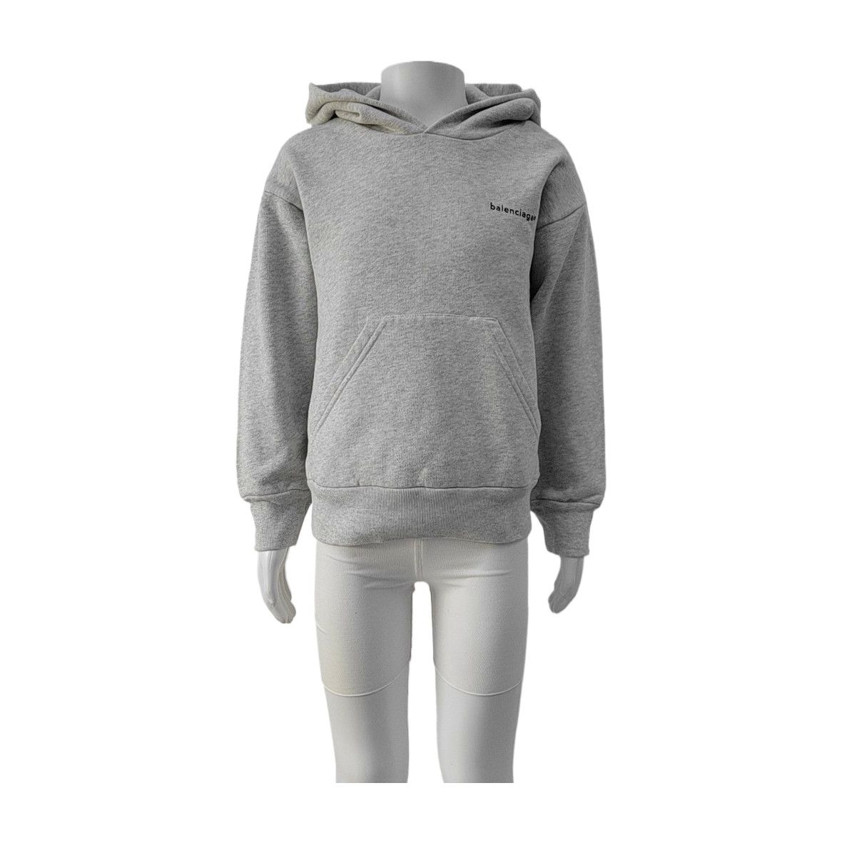 Balenciaga Balenciaga Logo Grey Hoodie 4Y Size XXS / US 00 / IT 34 - 1 Thumbnail