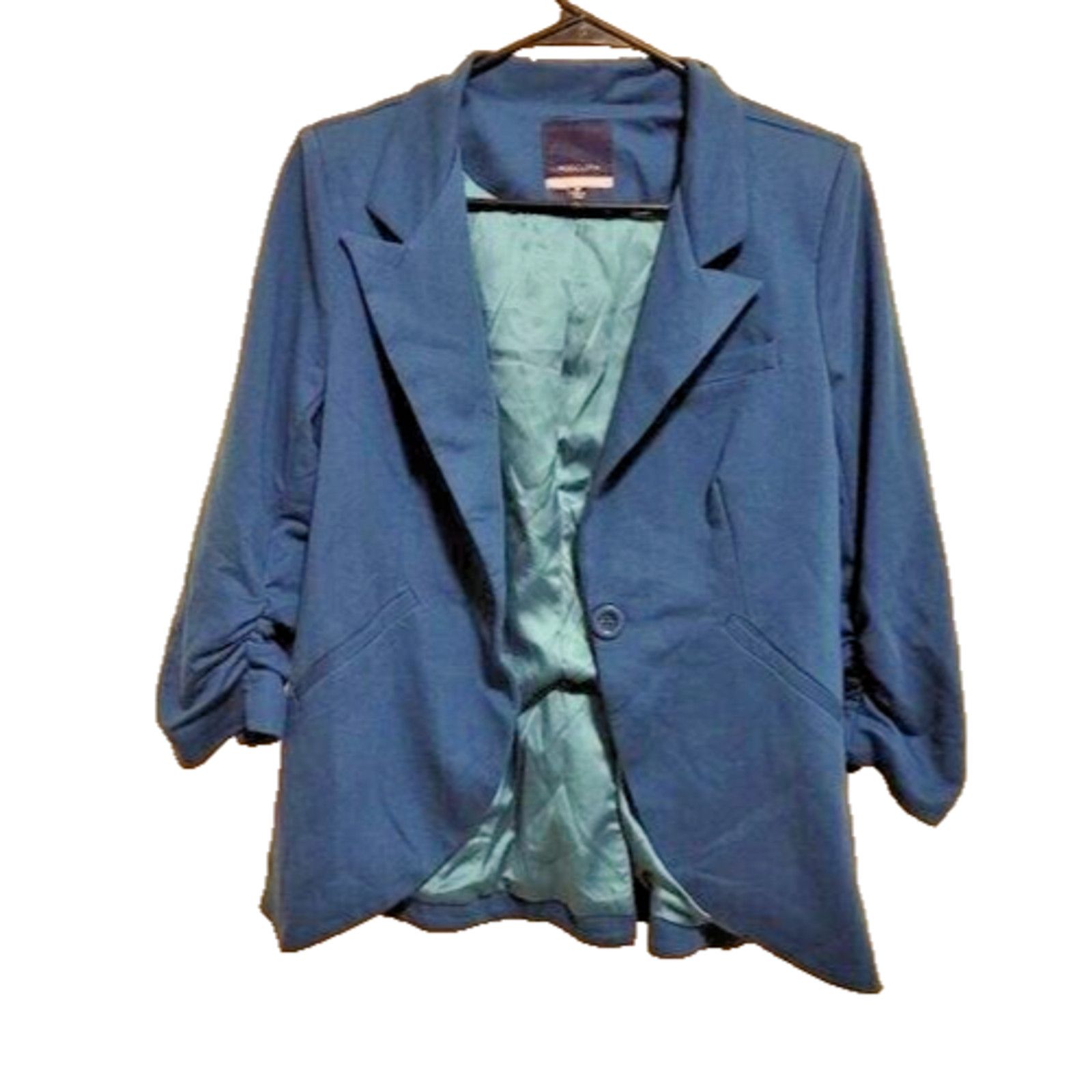 Moncler MODCLOTH Women's classic Cotton Blend blazer Size M A000220 Size M / US 6-8 / IT 42-44 - 1 Thumbnail