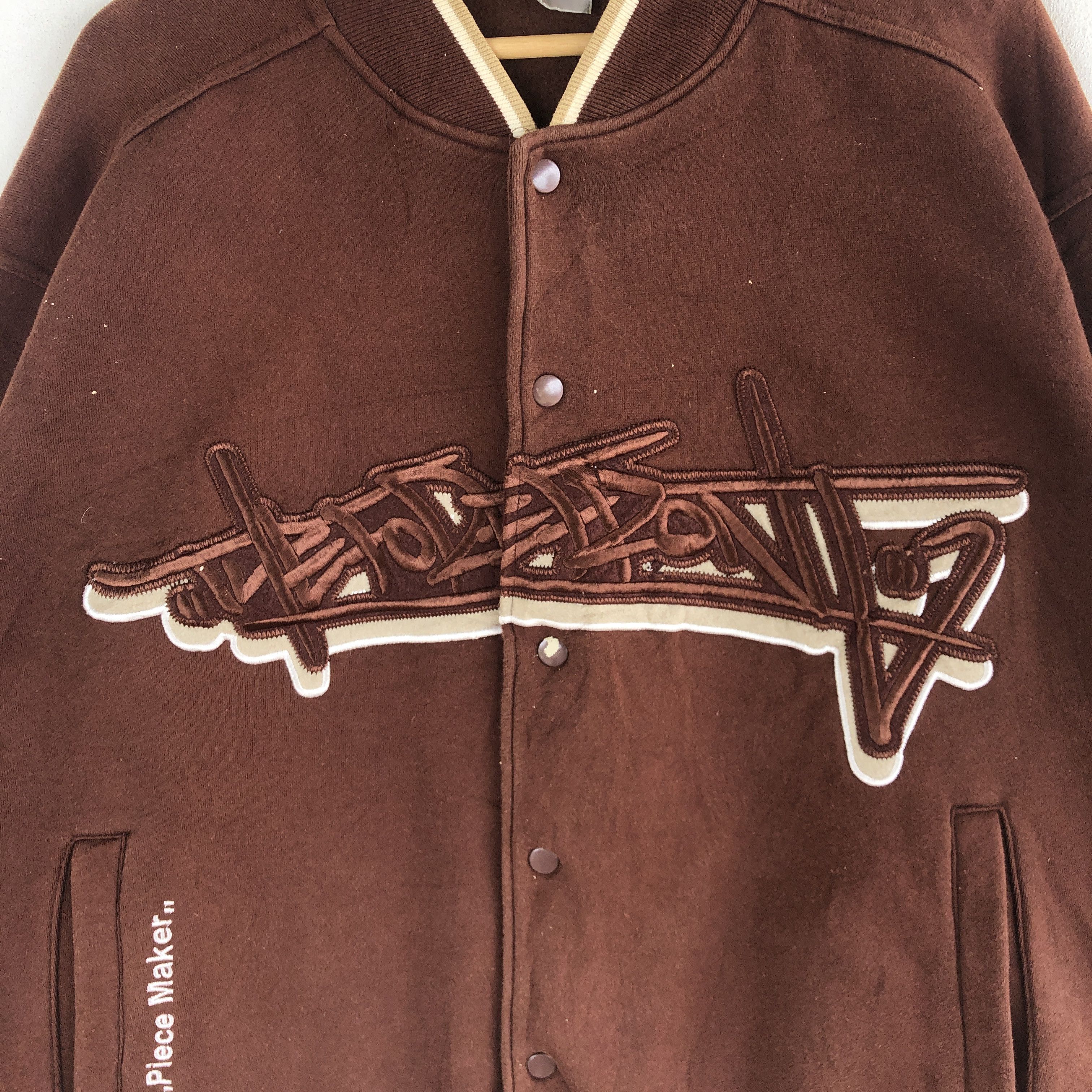 Japanese Brand × Vintage Vintage Japanese ACC Varsity Sweater Letterman Sweatshirt Size US XL / EU 56 / 4 - 5 Thumbnail