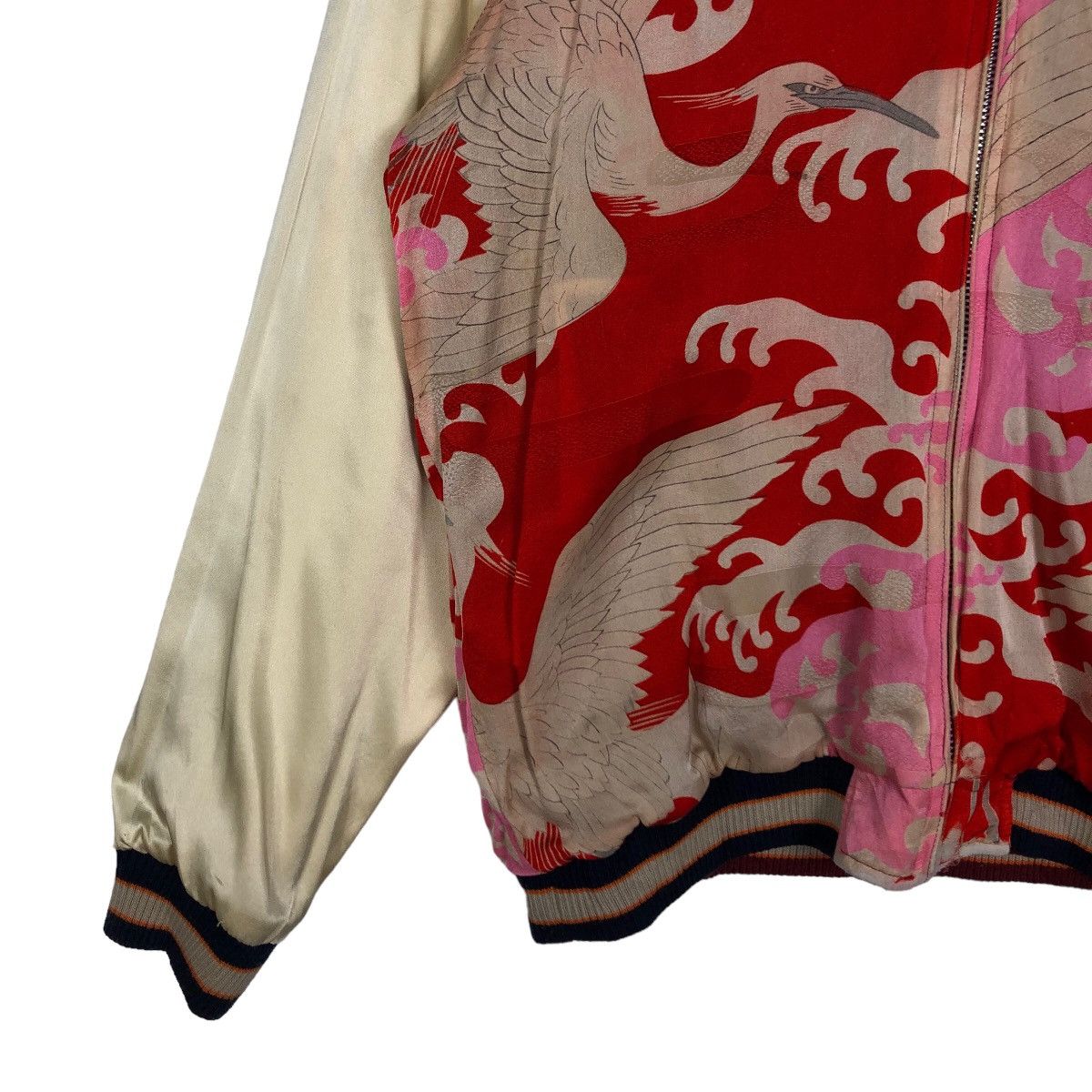 Japanese Brand 🔥90s Vintage Japaneseaioha Sukajan Souvenir Jacket Big Logo Size US M / EU 48-50 / 2 - 15 Thumbnail