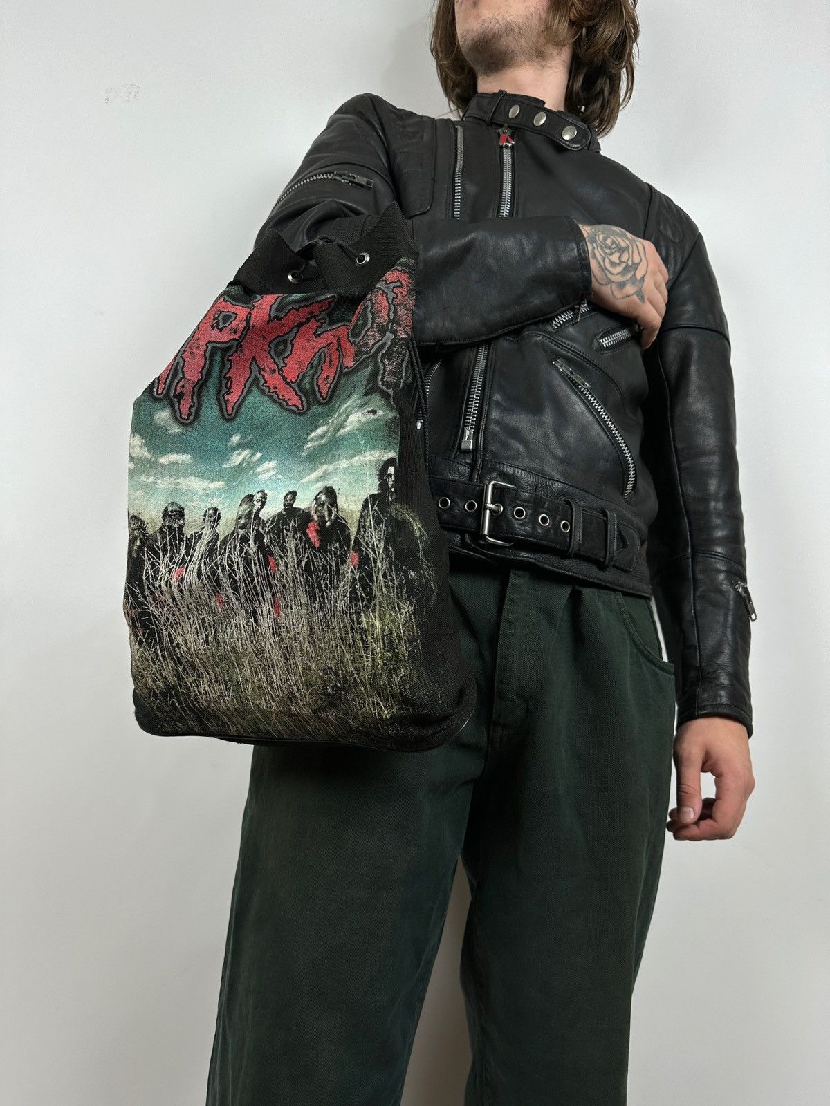 Band Tees Vintage Slipknot Backpack Bag Size ONE SIZE - 1 Thumbnail