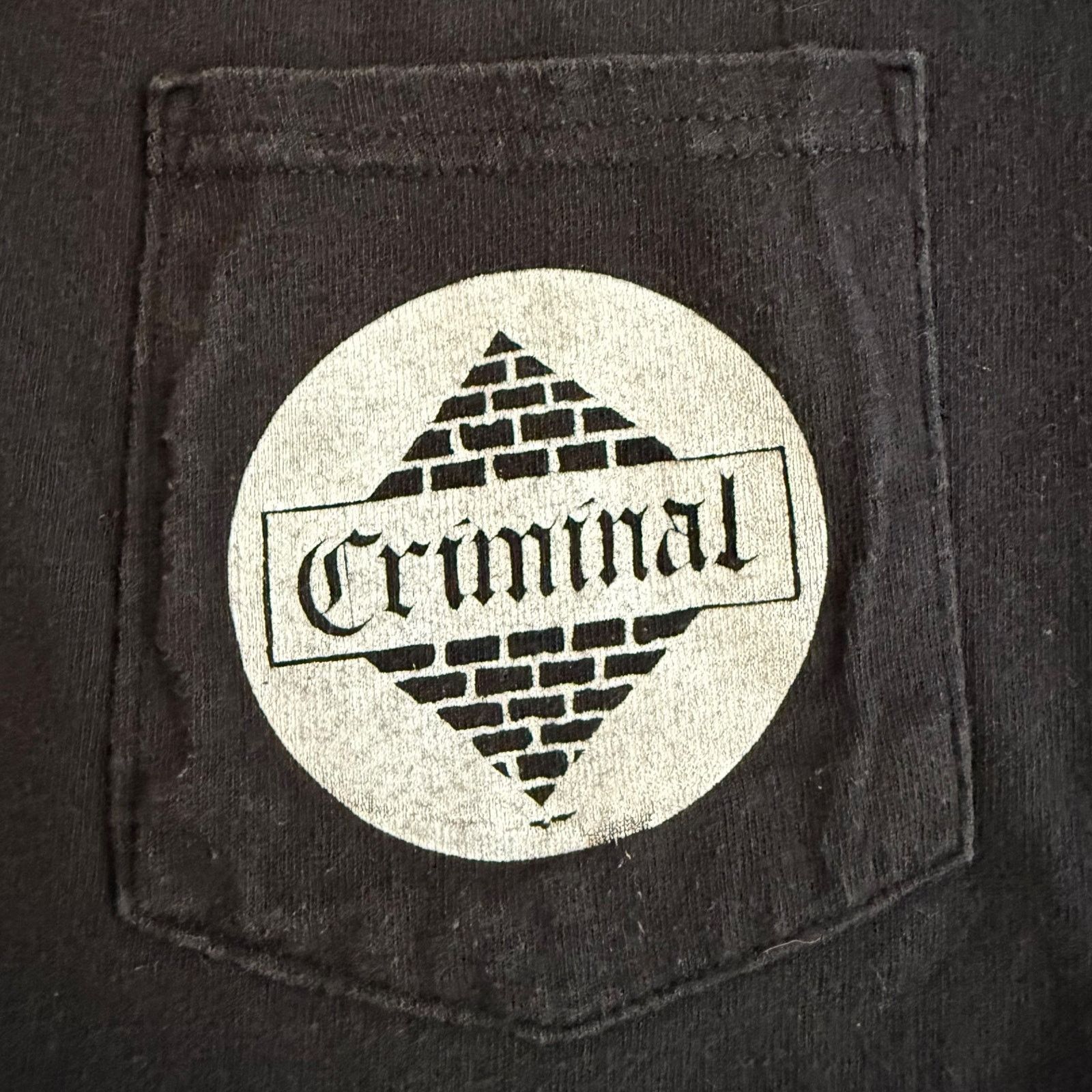 Band Tees Criminal Oi Punk Band T-Shirt Size M Size US M / EU 48-50 / 2 - 2 Thumbnail