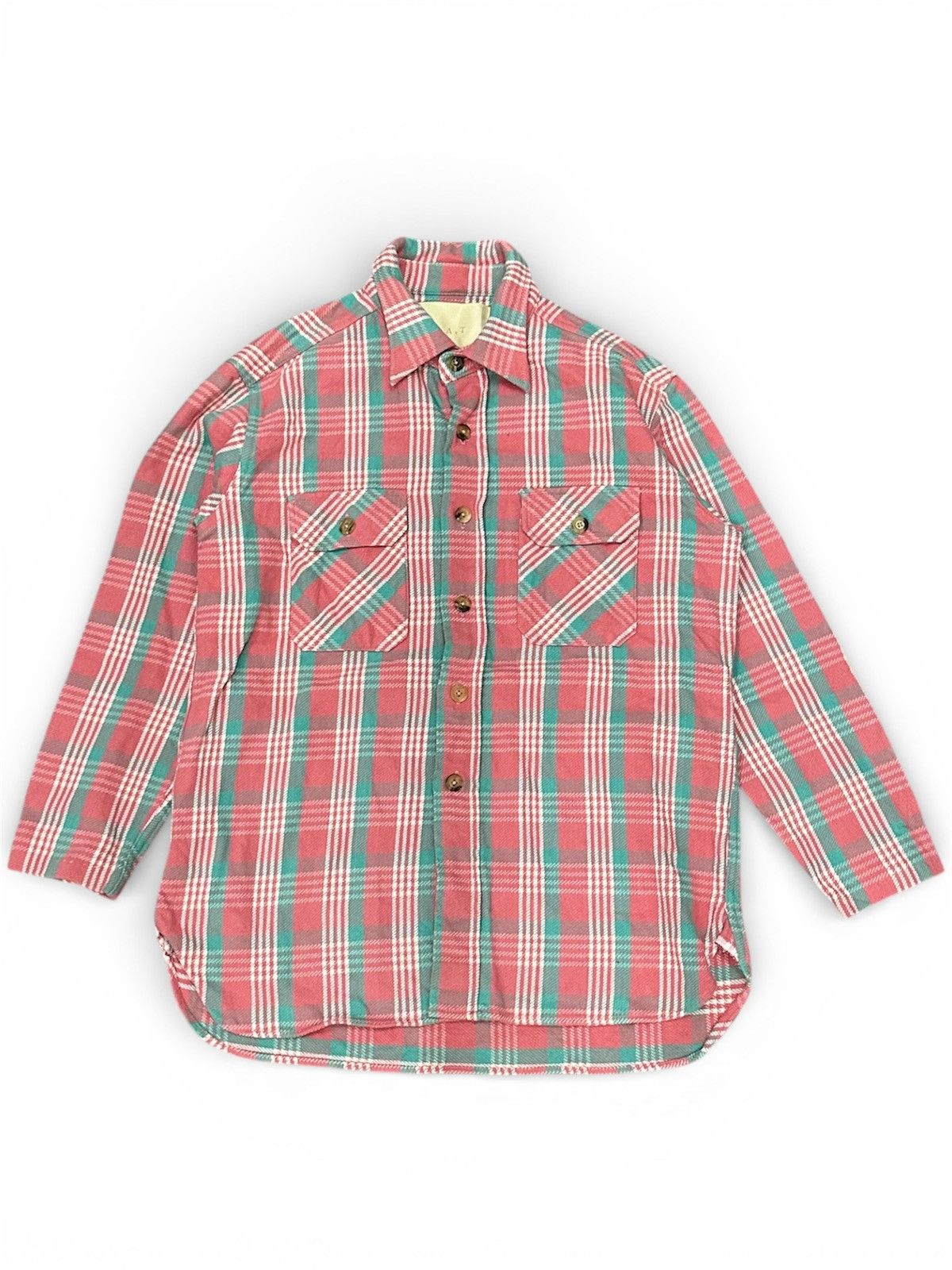 Fat Tokyo F.a.t Tokyo Japan Flannel L/S Shirt Size US M / EU 48-50 / 2 - 2 Thumbnail
