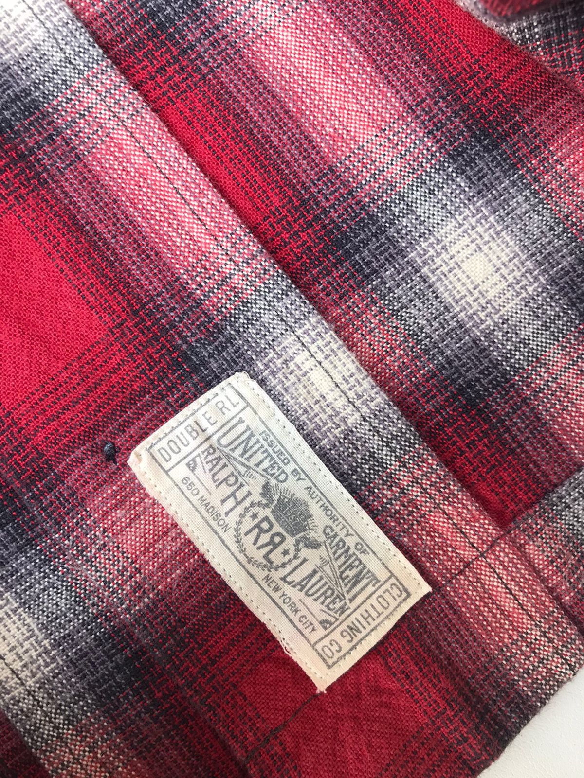 RRL Ralph Lauren RRL Open Collar Check Shirt Size US M / EU 48-50 / 2 - 7 Thumbnail