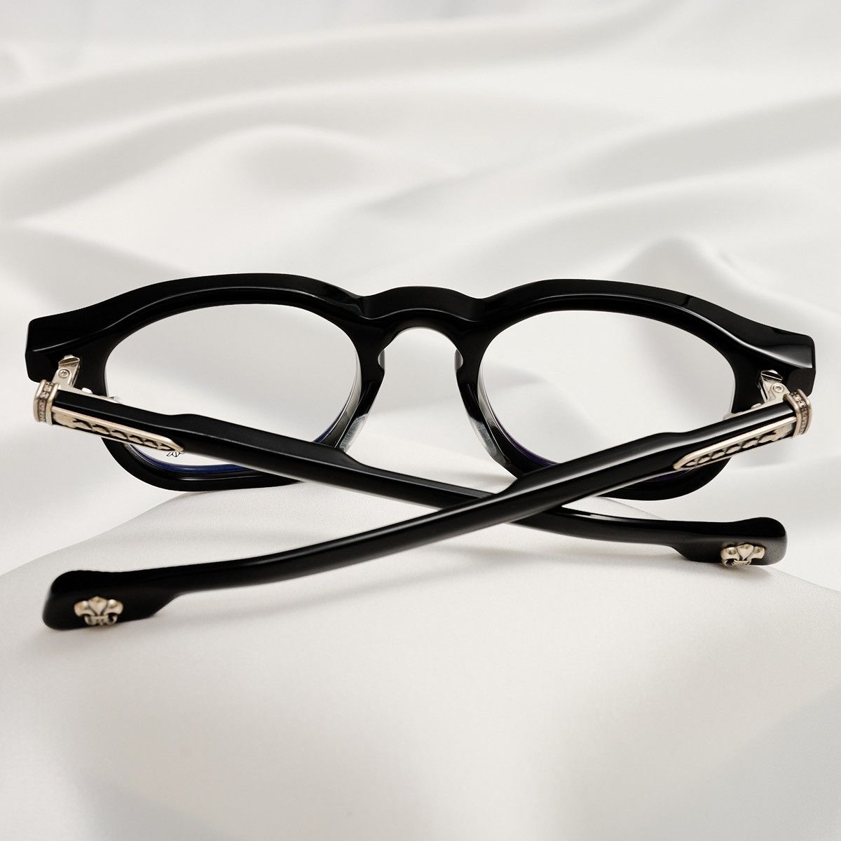 Chrome Hearts CHROME HEARTS CHIRP CHIRP-A BLACK GLASSES Size ONE SIZE - 6 Thumbnail