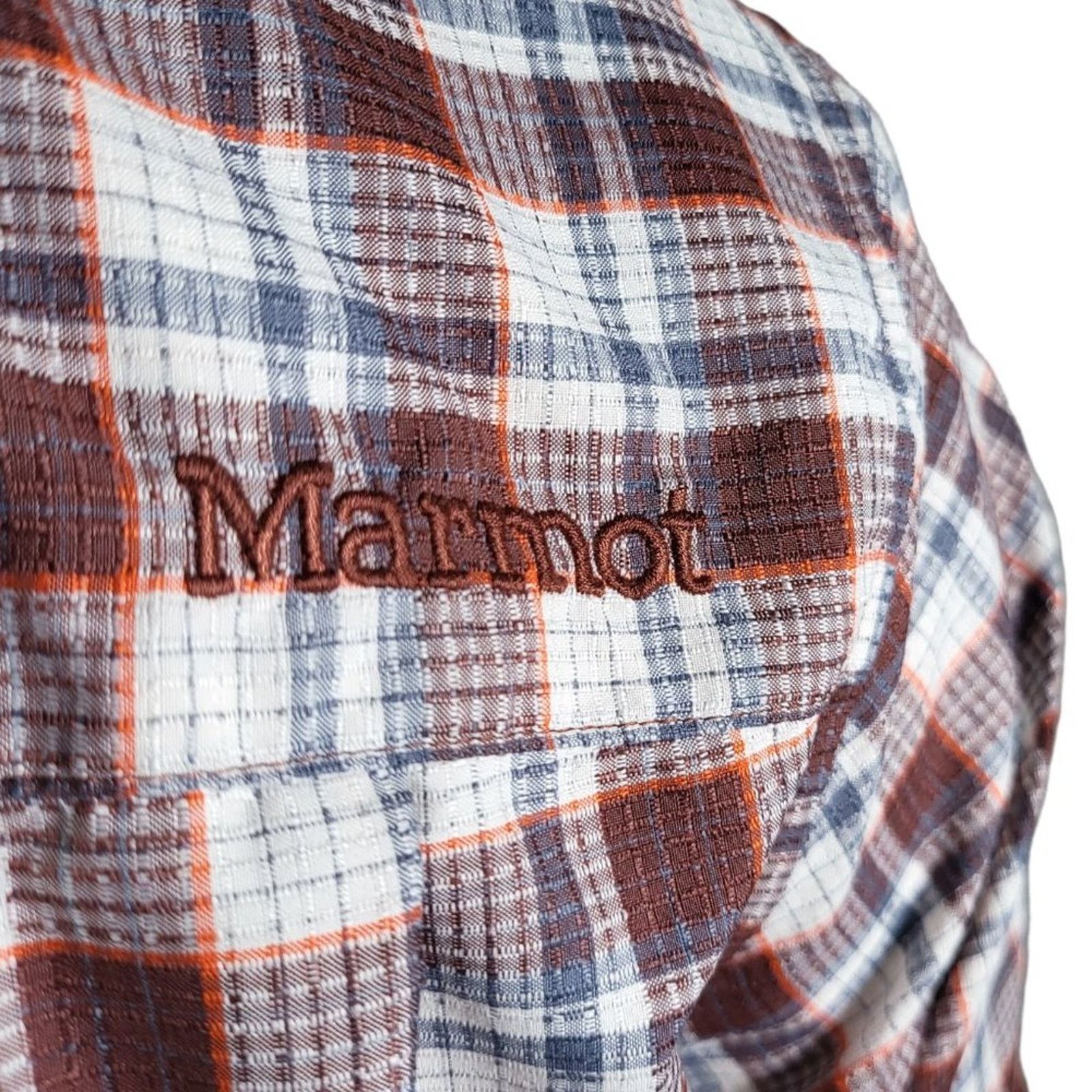 Marmot NWT MARMOT Syrocco Short Sleeve Button Up Whiskey Brown SM Size US S / EU 44-46 / 1 - 10 Thumbnail