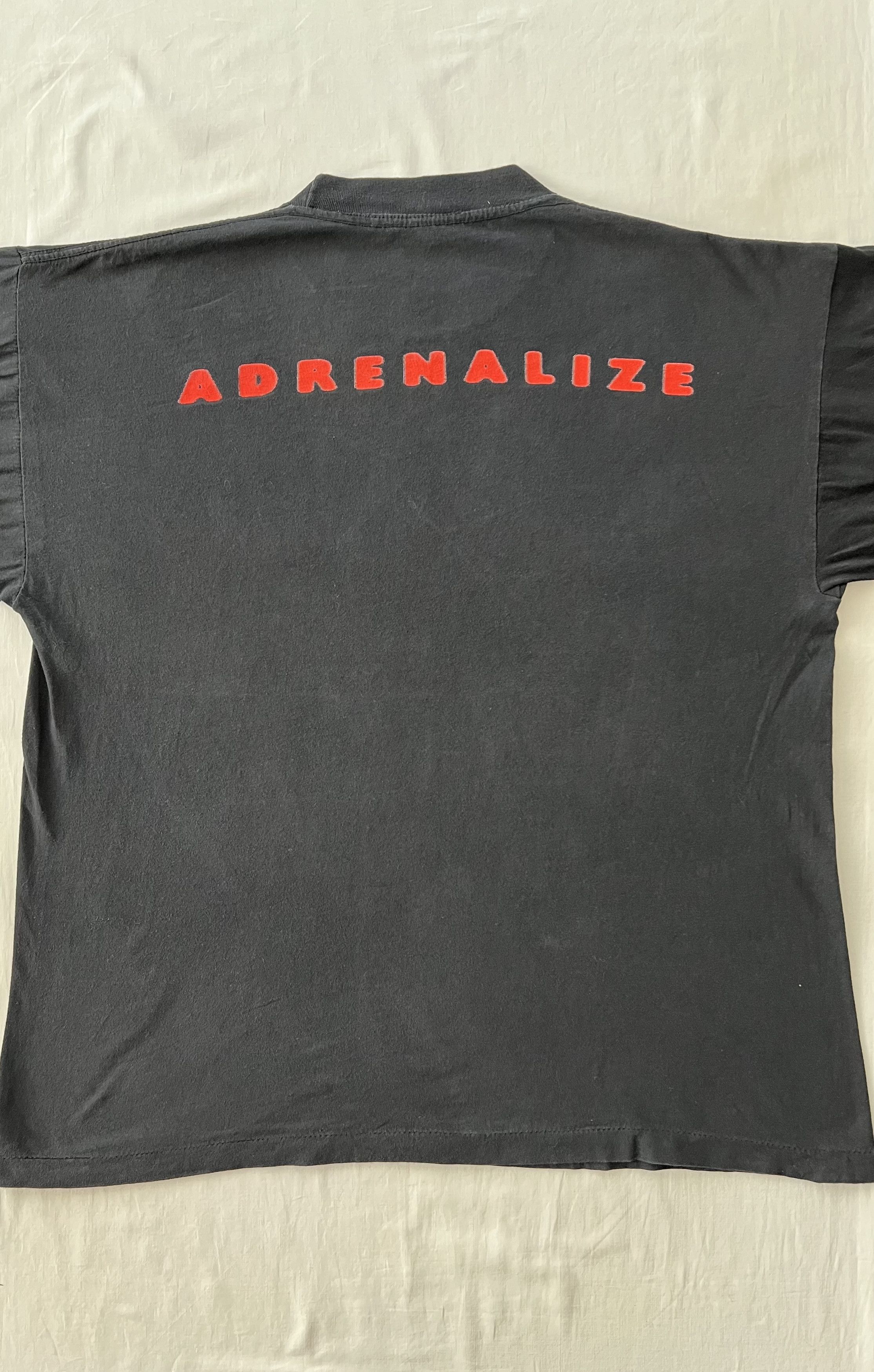 Band Tees Vintage 1992 Def Leppard Adrenalize Black T-shirt Size US XL / EU 56 / 4 - 12 Thumbnail