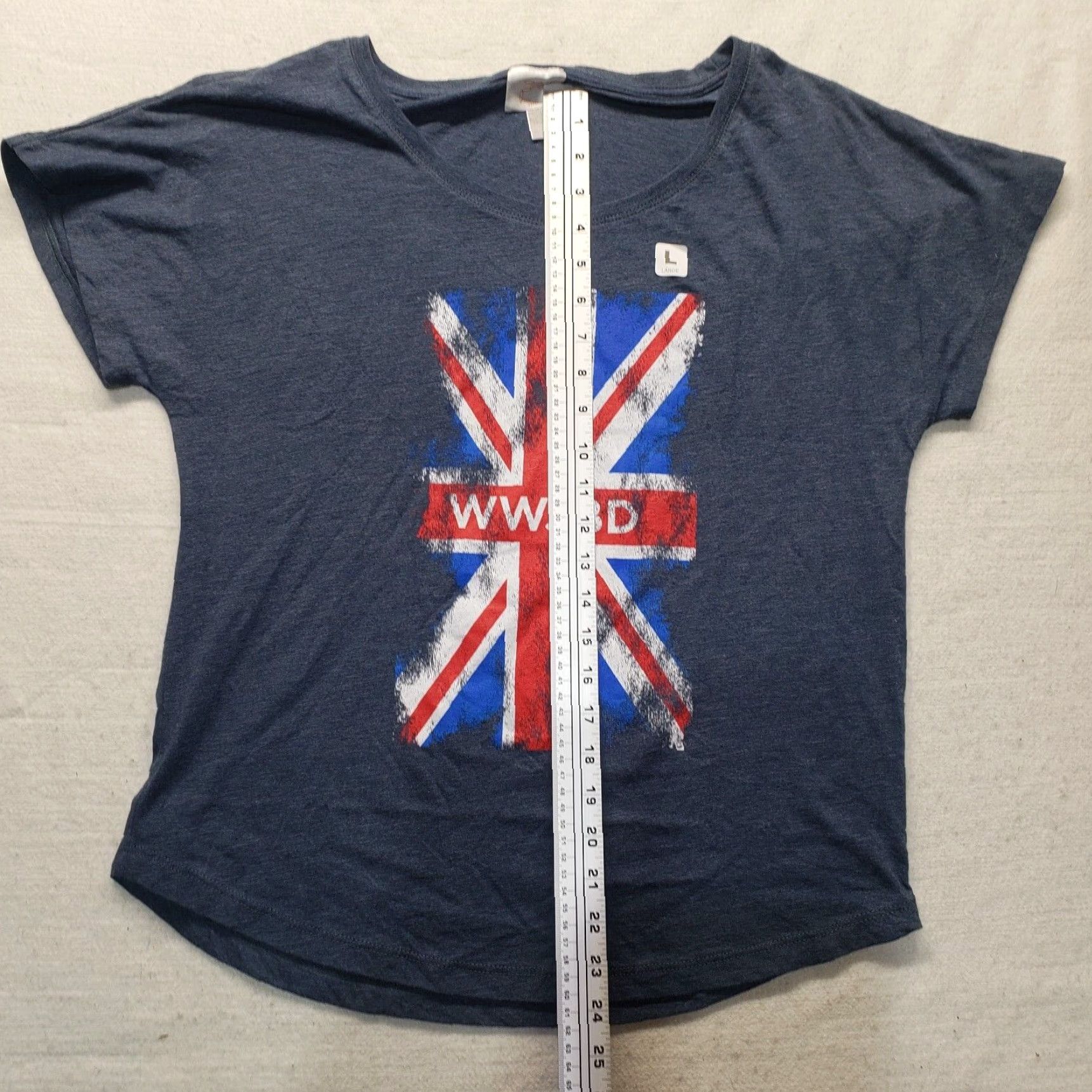Vintage NEW WWJBD What Would Jimmy Buffett Signature Band T Shirt Women's L Gray Shirt Funny All Seasons Womens L Size L / US 10 / IT 46 - 6 Thumbnail