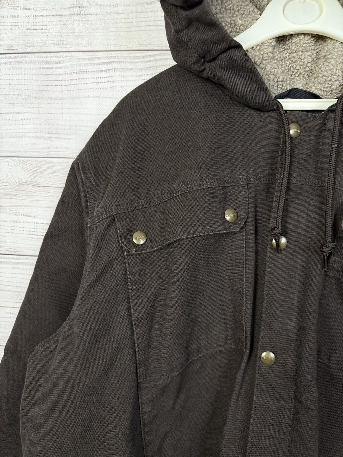 Carhartt Vintage Carhartt Parka Jacket Y2K Size L Size US XL / EU 56 / 4 - 4 Thumbnail