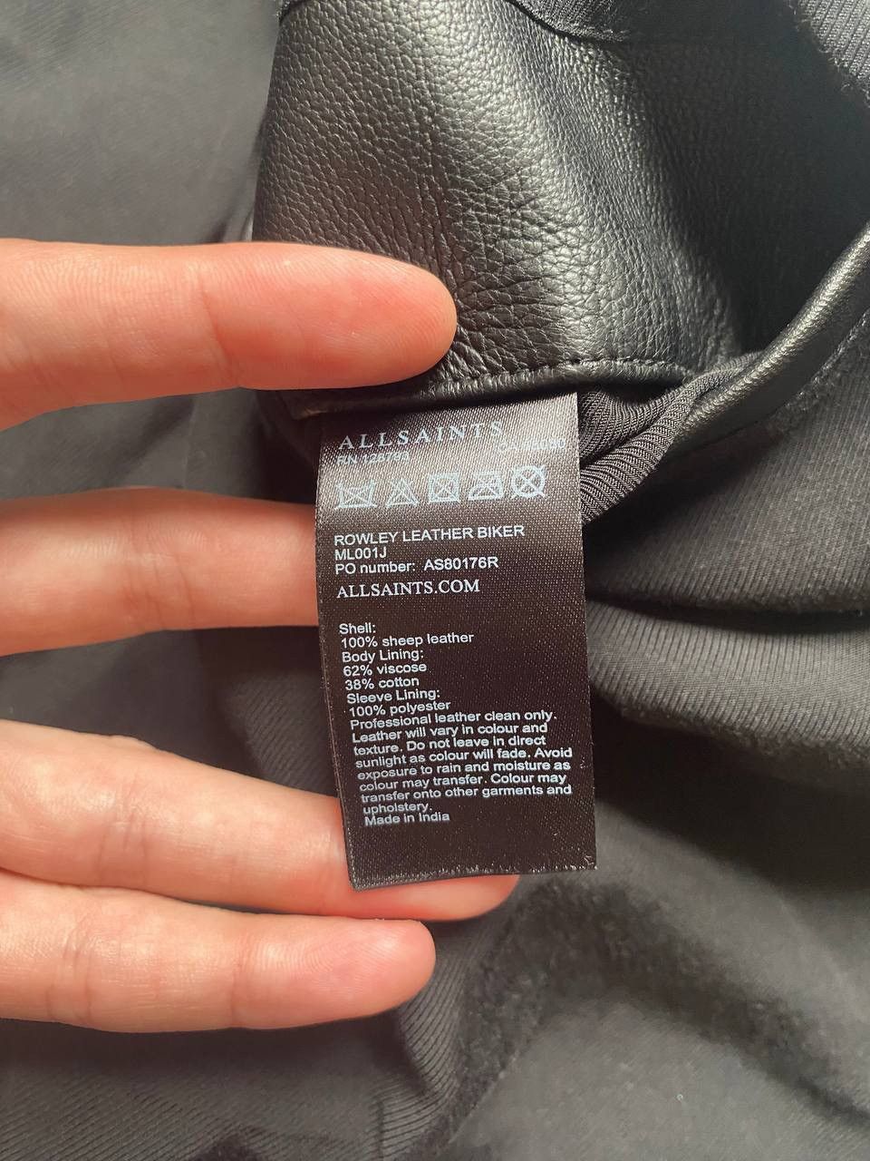 Allsaints AllSaints Leather Jacket Size US S / EU 44-46 / 1 - 17 Thumbnail