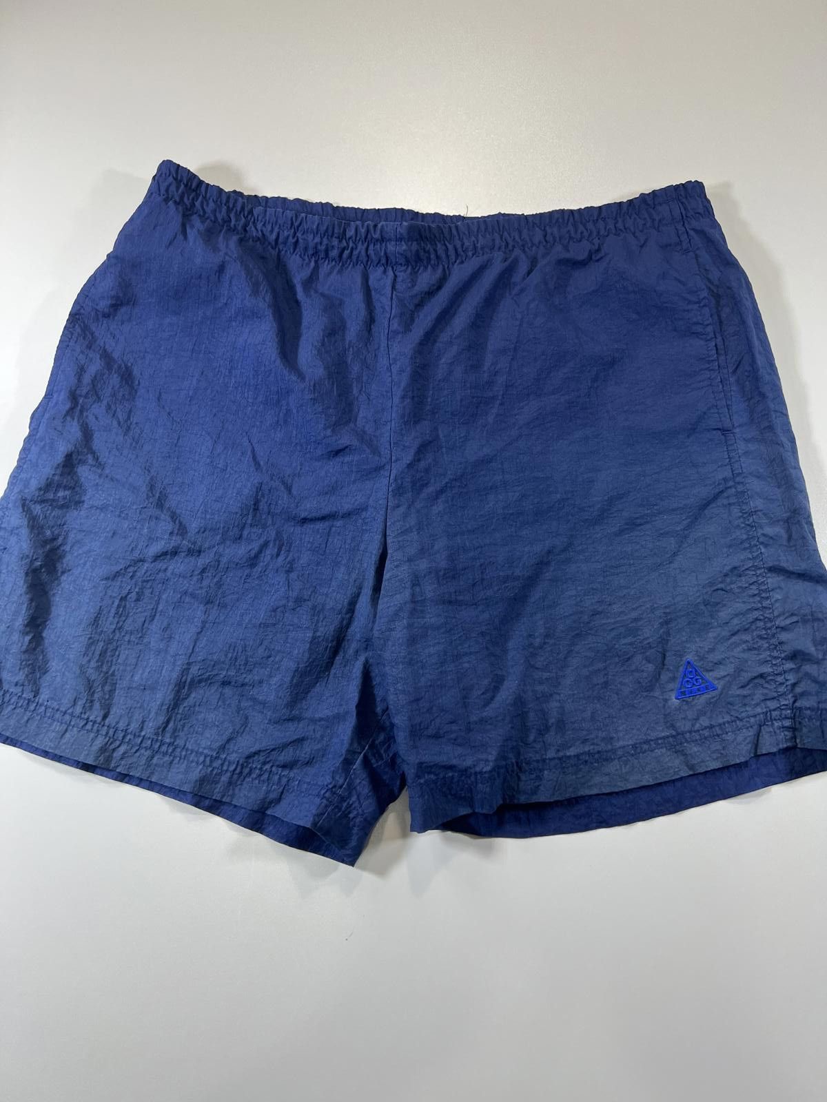 Nike Vintage Nike ACG Men's Navy Blue Athletic Shorts Size US 32 / EU 48 - 1 Thumbnail
