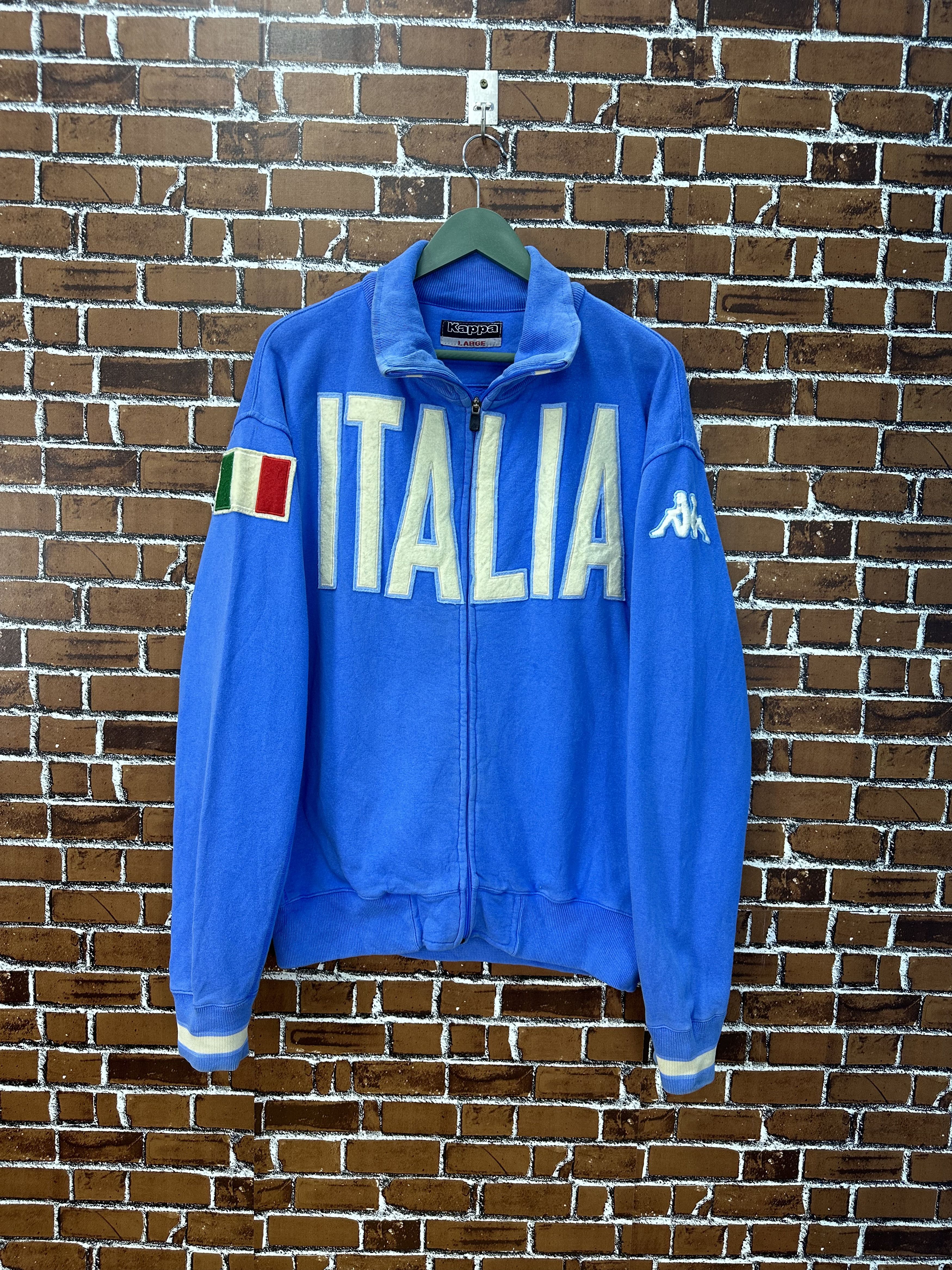 Vtg Kappa Italia Zipper Jacket Z216
