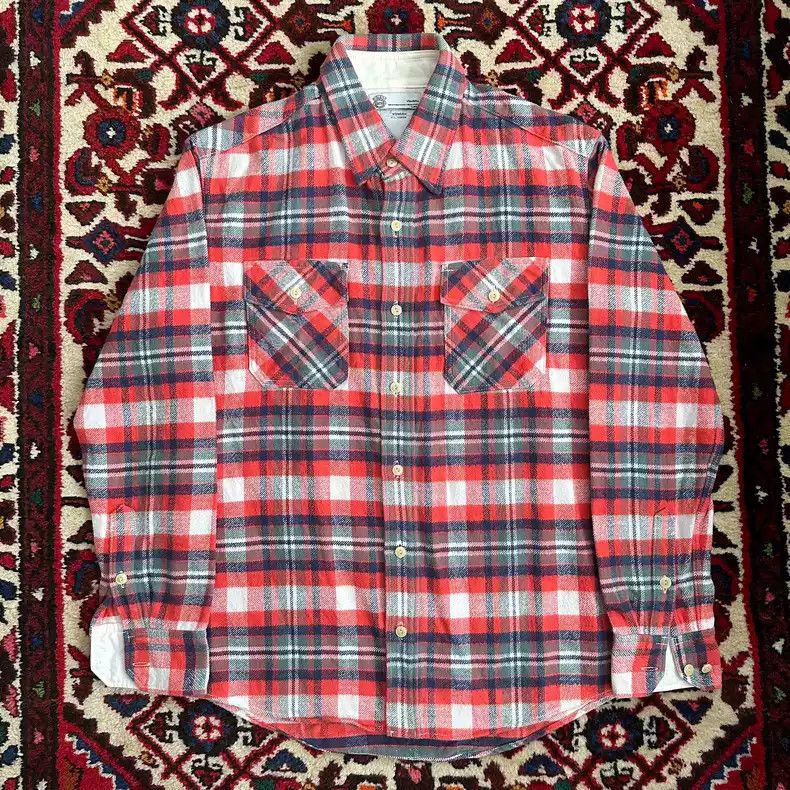 image of Visvim 12Aw Giza Plaid Shirt, Men's (Size Small)
