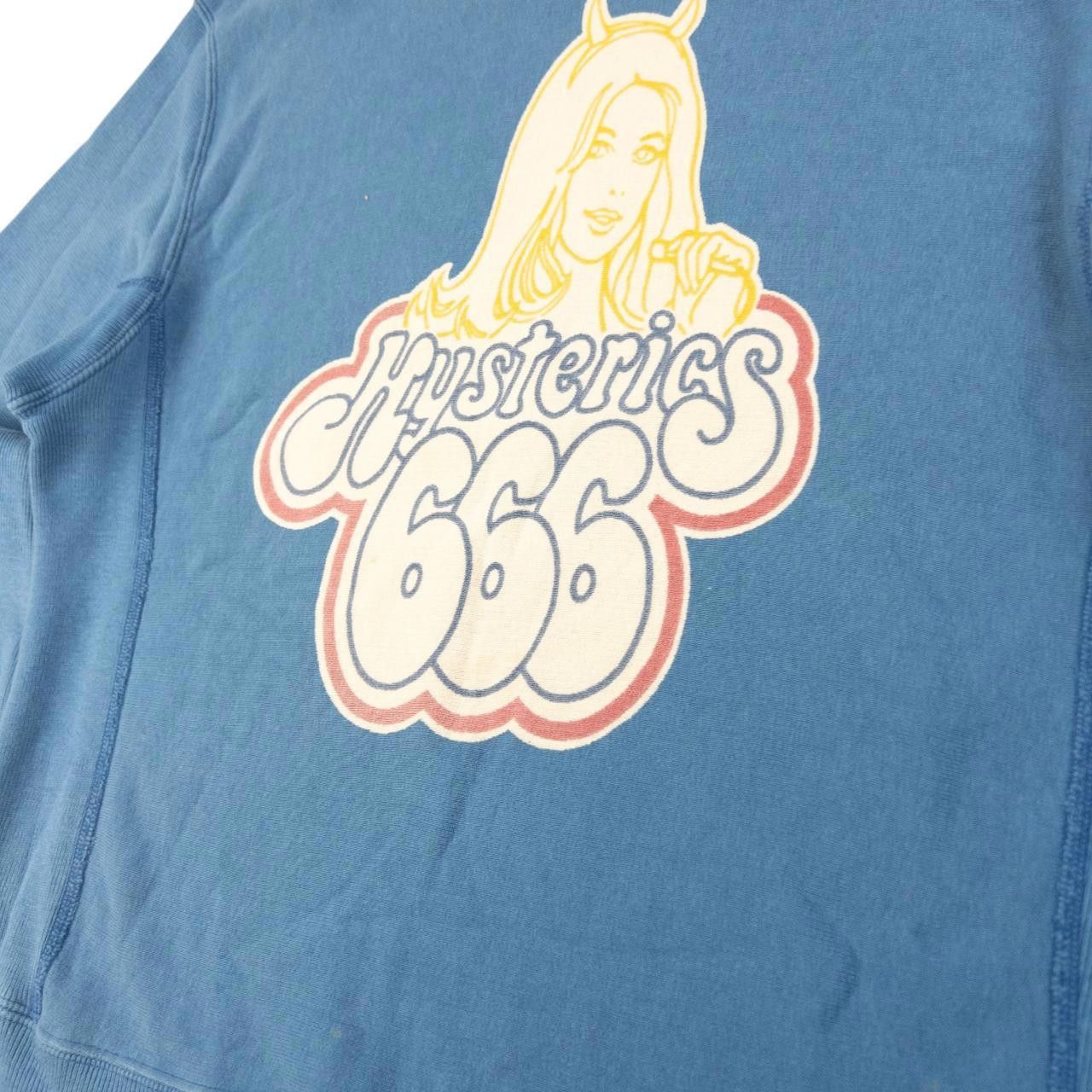 Designer Vintage Hysteric Glamour 666 Graphic Sweatshirt Size S Size US S / EU 44-46 / 1 - 5 Thumbnail