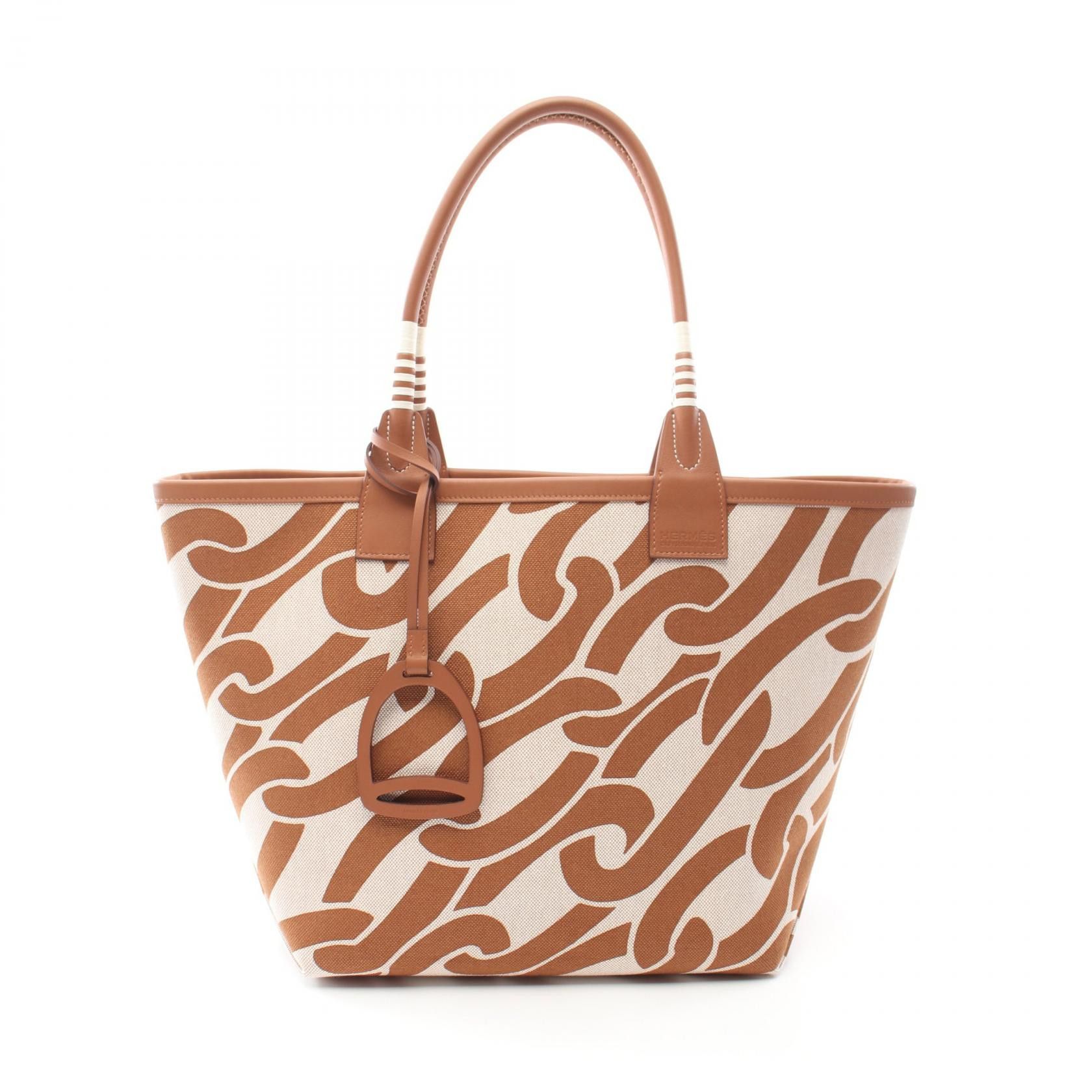 Hermes Hermes Steeple 28 Toilash Leather Tote Bag Leather Tote Bag Stamp B (2023) in White, Women's