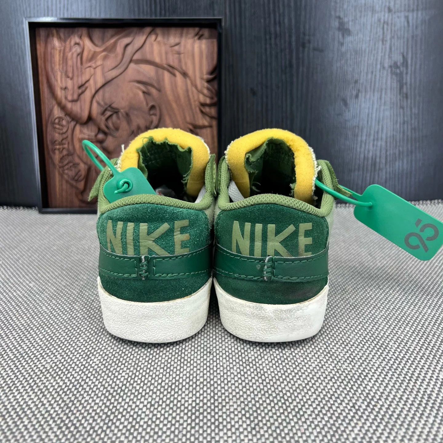 Nike Blazer Jumbo Green Size 42 New Condition Size US 8.5 / EU 41-42 - 5 Thumbnail