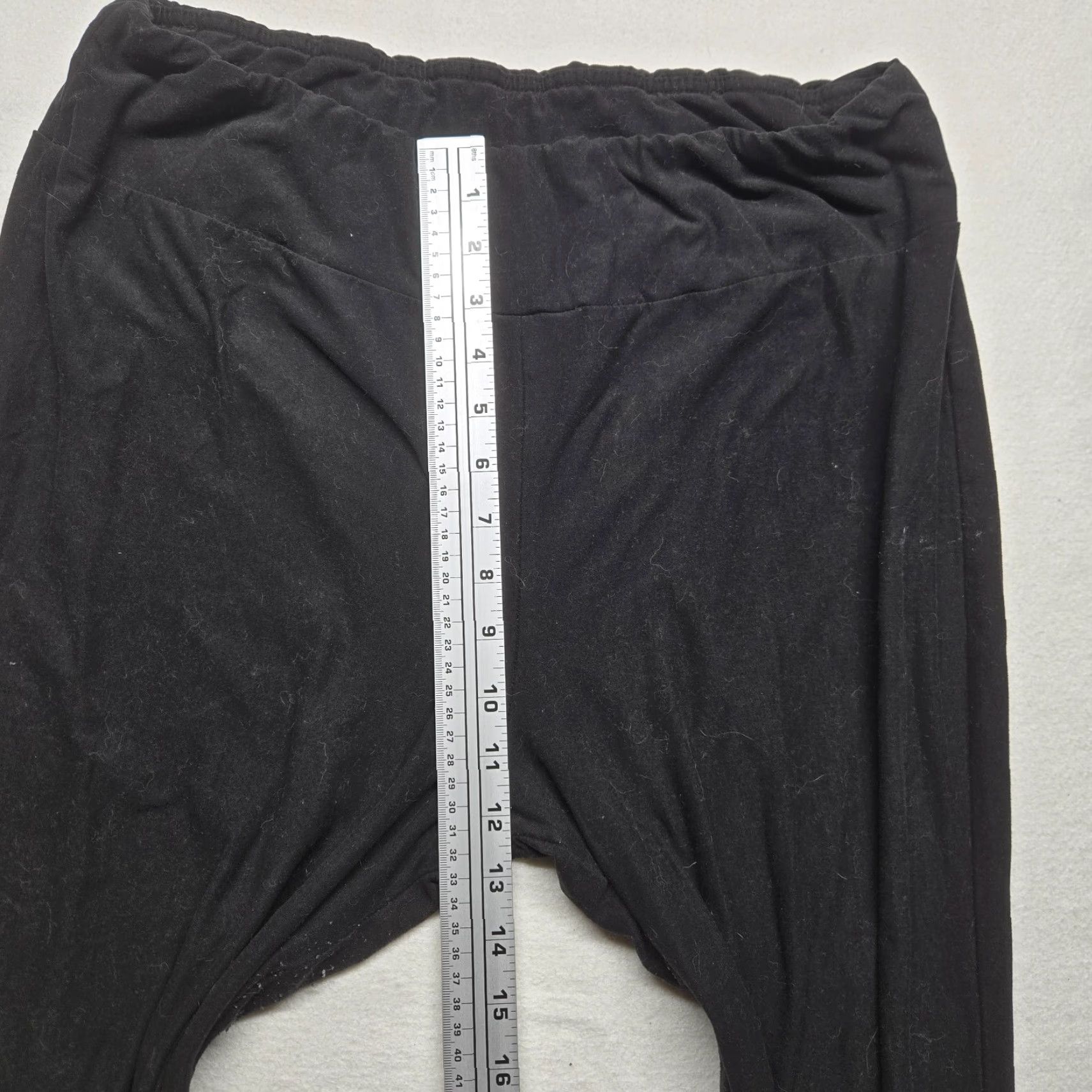 Vintage VINTAGE Nobo Solid Black Flare Sweatpants Women 2XL Plus Size 90s Fashion Size 40" / US 18 - 5 Thumbnail