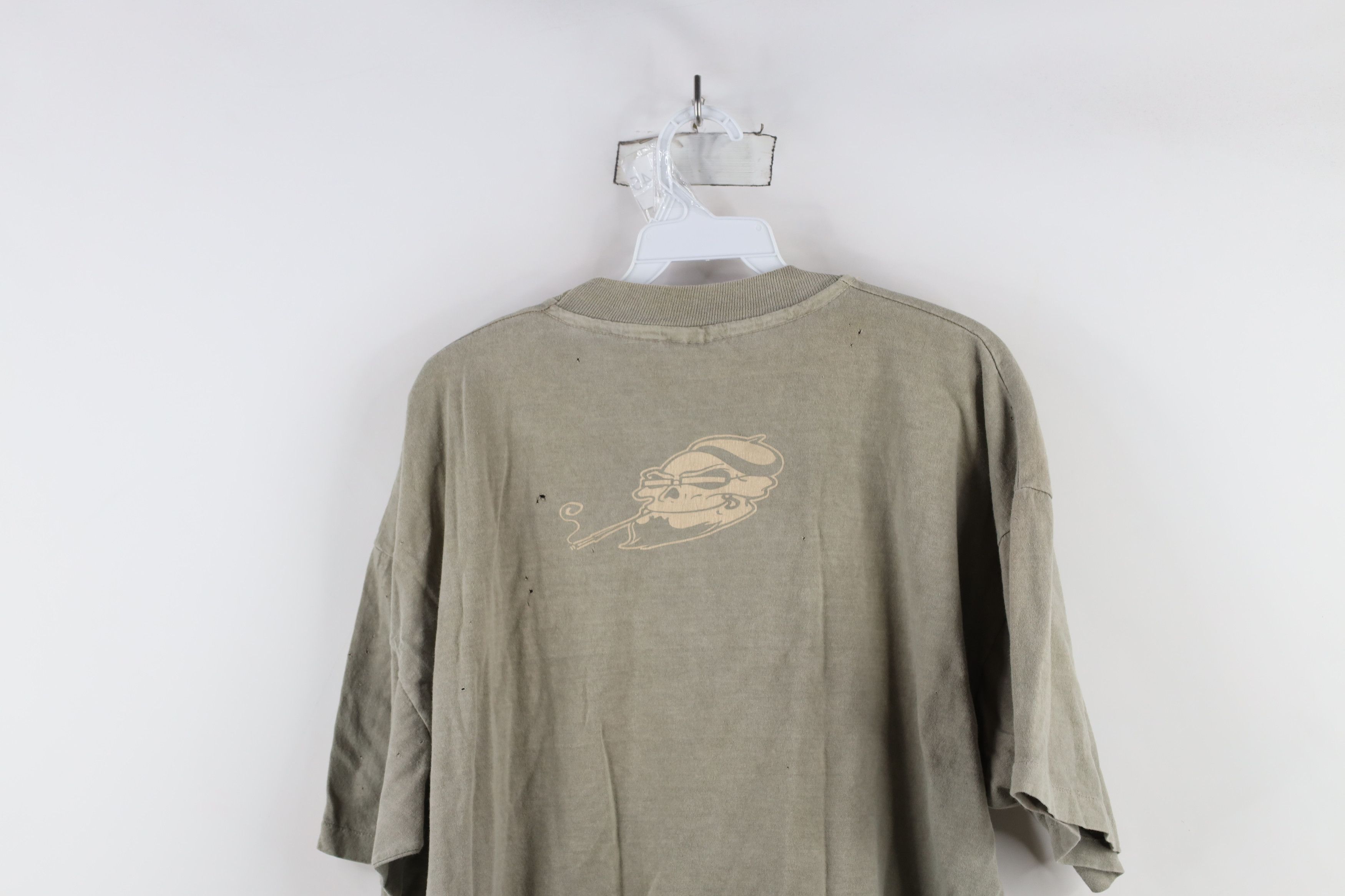 Vintage Vintage 90s Streetwear Detroit Ghetto Rags T-Shirt USA Size US XL / EU 56 / 4 - 14 Thumbnail