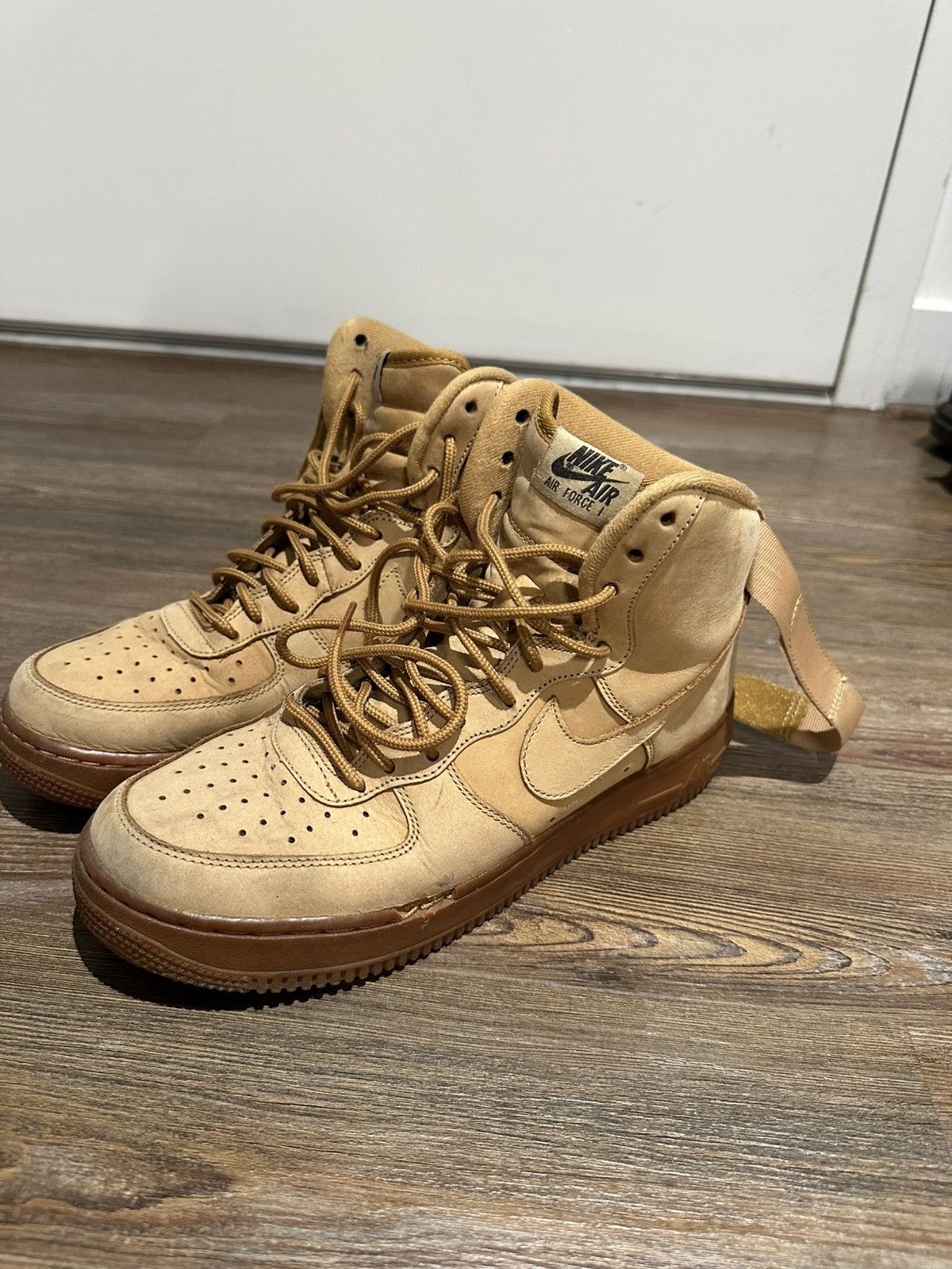 Nike Nike Air Force 1 High '07 LV8 WB Flax 2016 Size US 9 / EU 42 - 2 Thumbnail