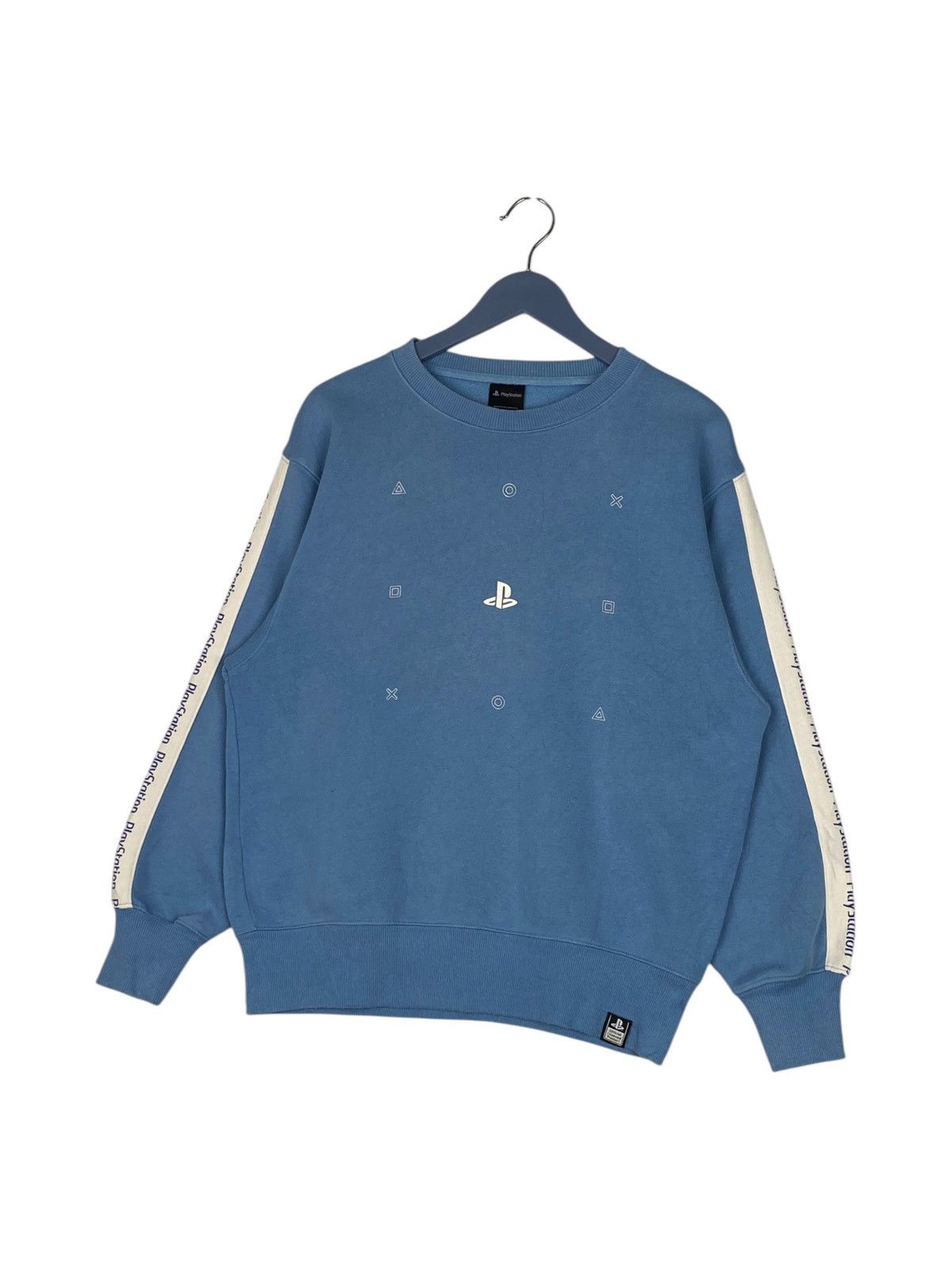 Playstation × Vintage Vintage PlayStation Printed Crewneck Sweatshirt Blue Size US S / EU 44-46 / 1 - 2 Thumbnail