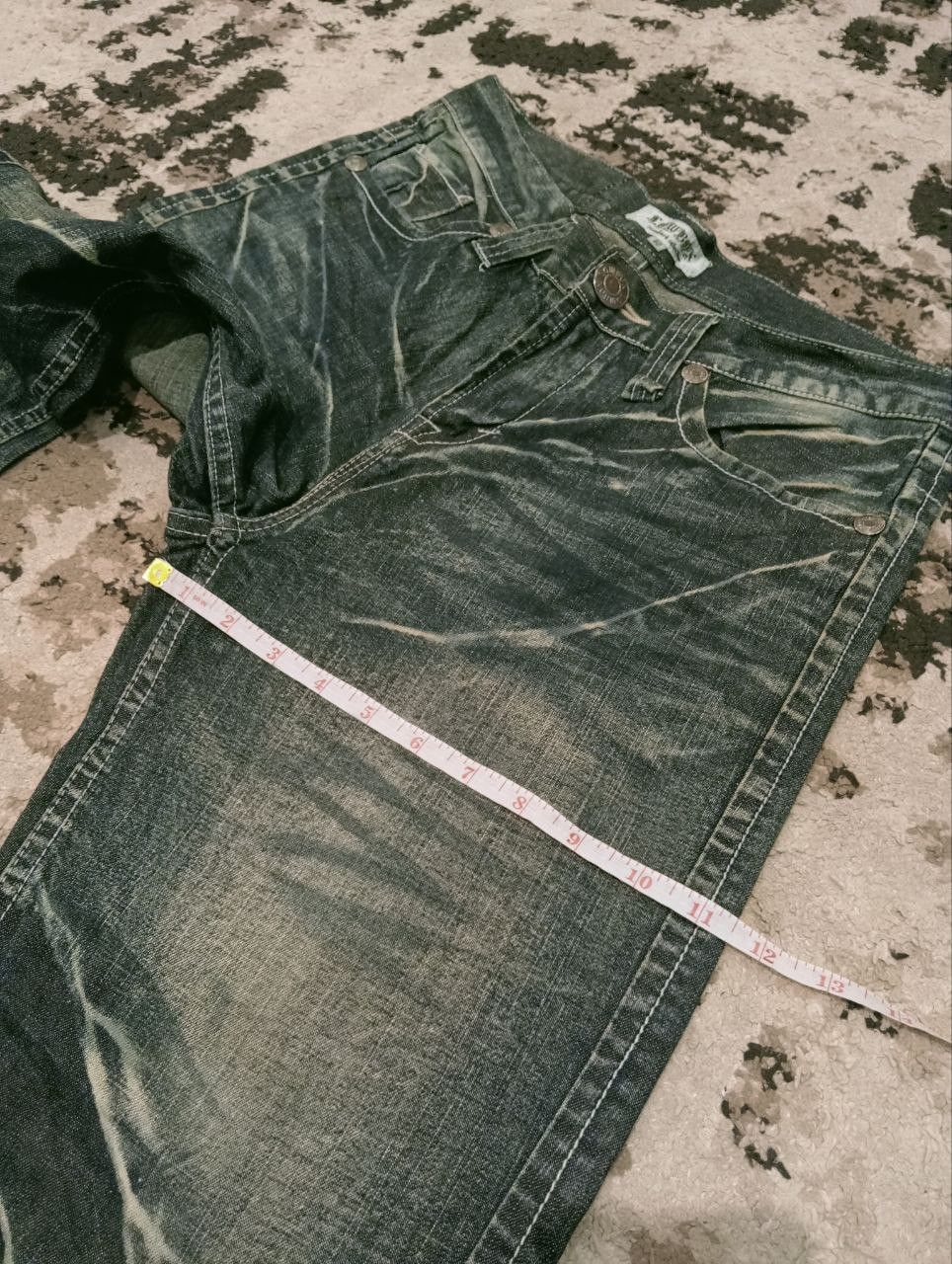 LOWBOX JAPANESE LOWBOX DISTRESSED LOOK JEANS Size US 33 - 18 Thumbnail