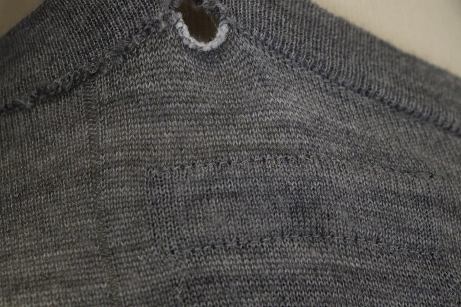 Allsaints AllSaints Gray 100% Wool Knit Pullover Sweater Size M Size M / US 6-8 / IT 42-44 - 12 Thumbnail