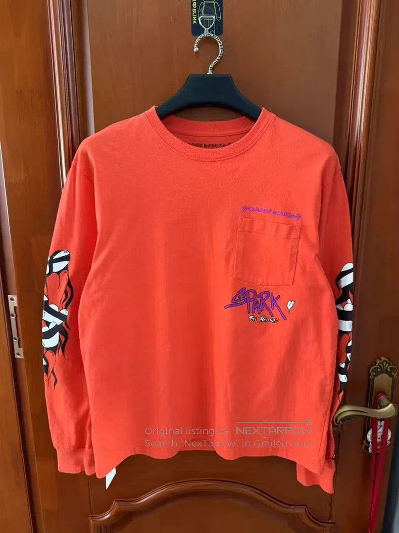 Chrome Hearts CHROME HEARTS Size L Red graffiti long sleeves Size US L / EU 52-54 / 3 - 1 Thumbnail