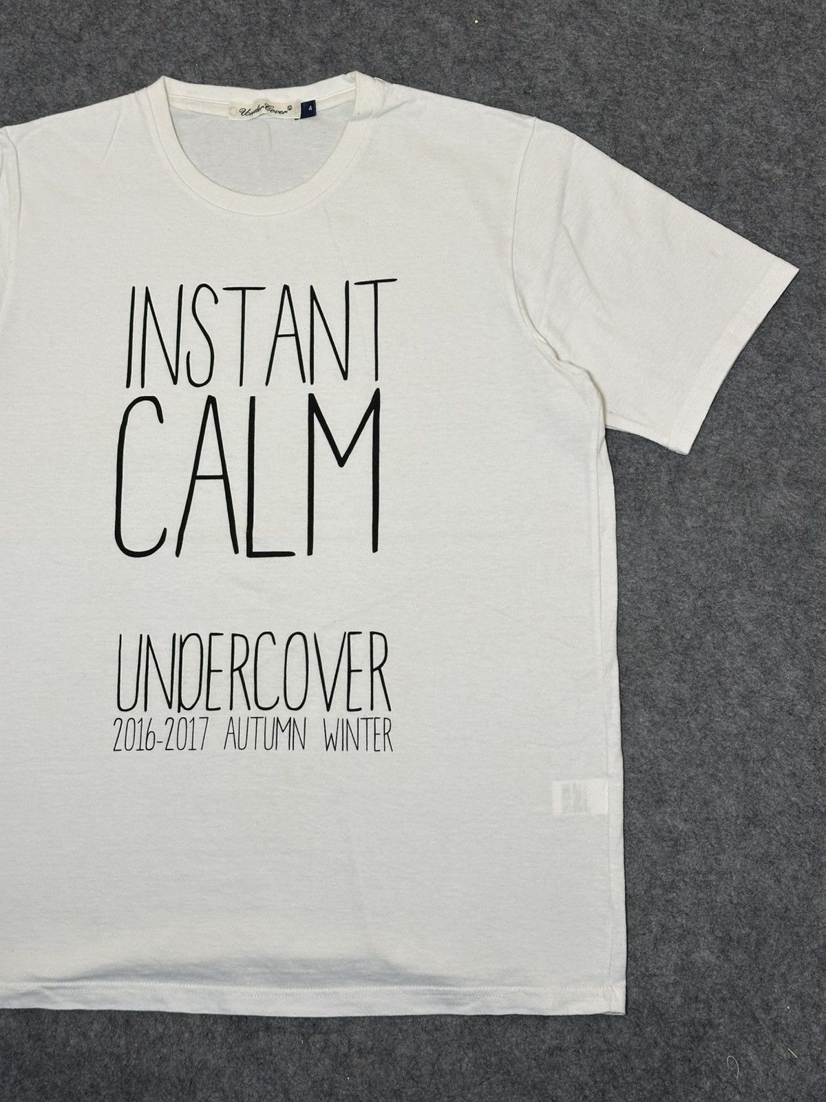 Undercover Undercover "Instant Calm" T-shirt. Size US L / EU 52-54 / 3 - 4 Thumbnail