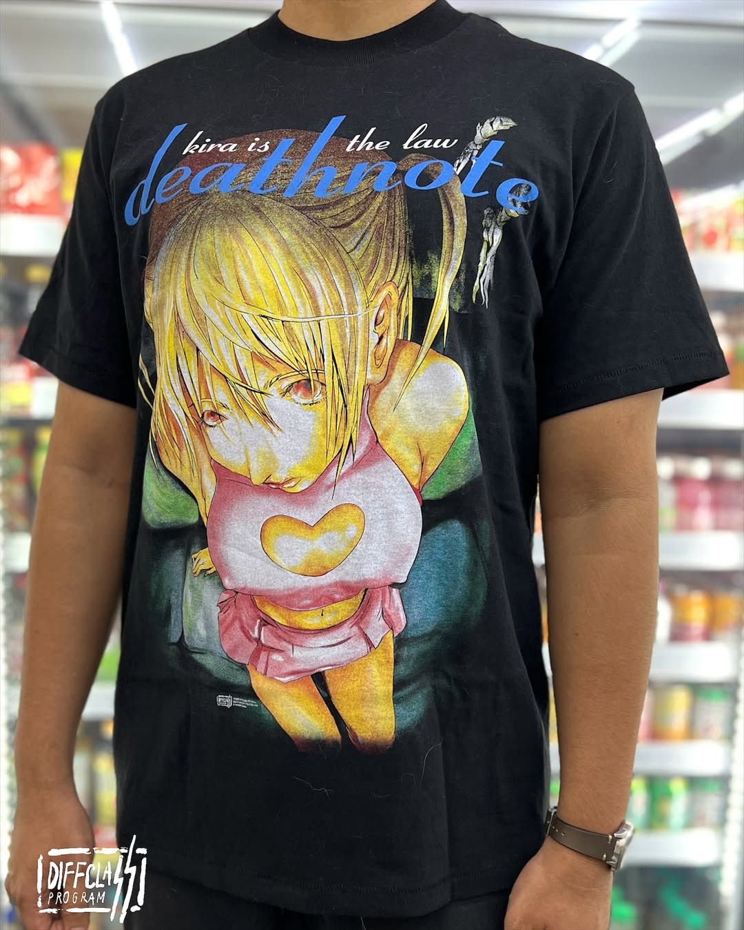 Japanese Brand Deathnote x Deftones Misa "Kira is The Law" Size US L / EU 52-54 / 3 - 1 Thumbnail