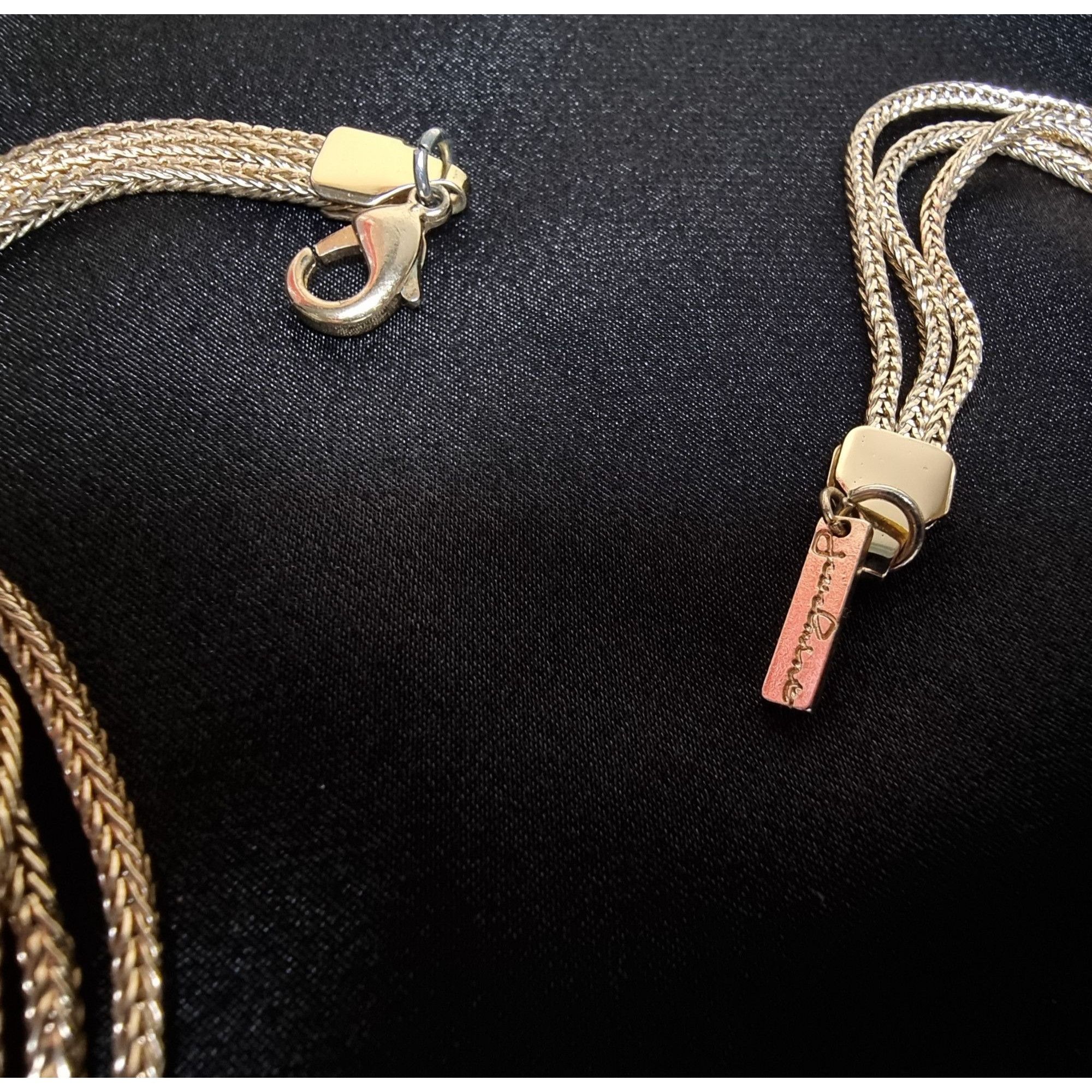 Joan Rivers Vintage Joan Rivers Gold-Tone Multi-Strand Chain Necklace Wi Size ONE SIZE - 5 Thumbnail