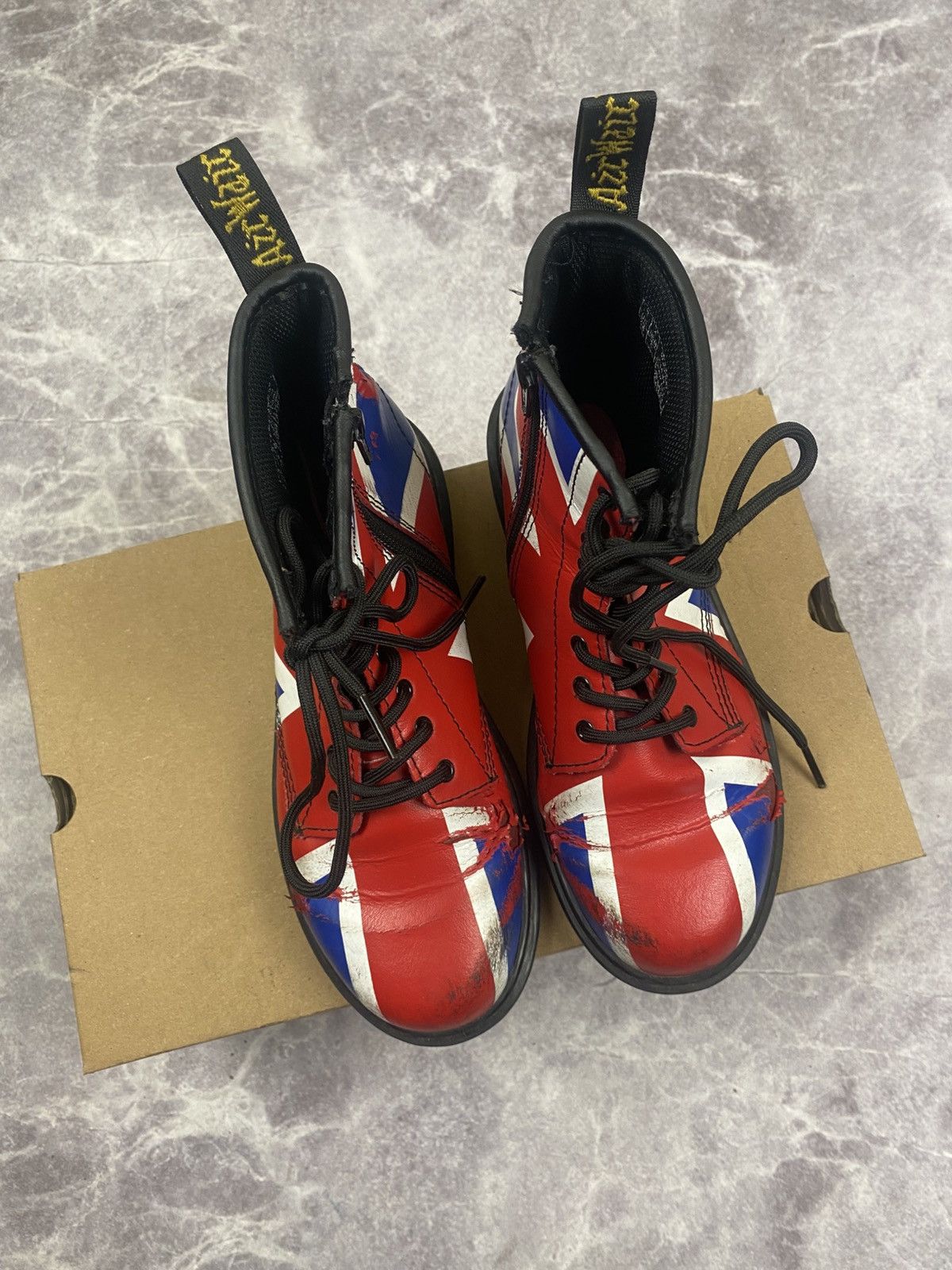 Dr. Martens Dr.Martens British Flag Rare Boots Y2K Size US 6 / IT 36 - 17 Thumbnail