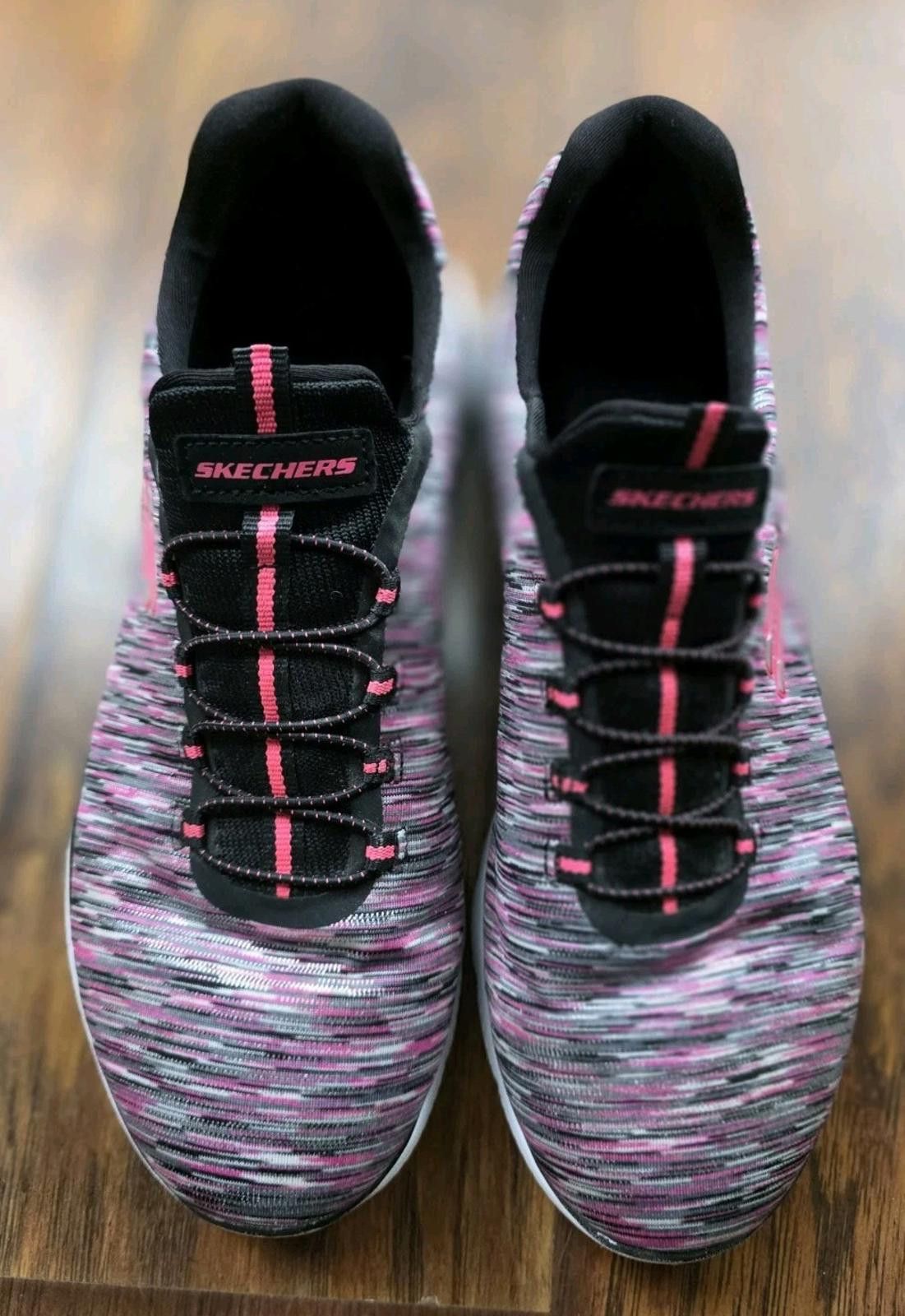 SKECHERS Skechers Women Memory Foam Summits Light Dreaming Pink Black Size US 10 / IT 40 - 5 Thumbnail