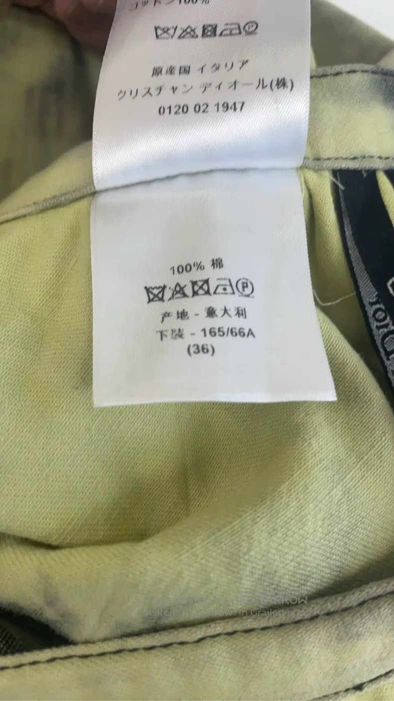 Dior Dior Yellow tie-dyed skirt Size 24" / US 00 / IT 34 - 5 Thumbnail