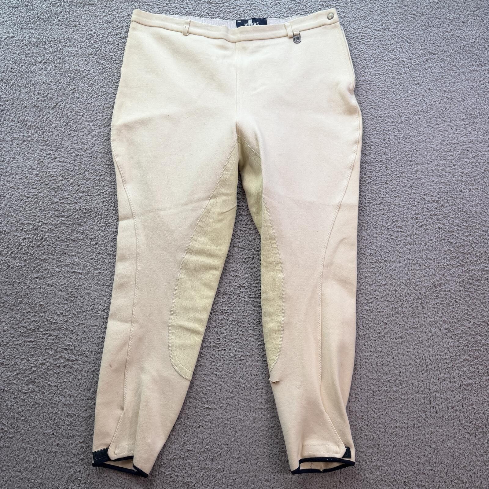Nicole Miller Vintage Millers Equestrian Riding Breeches Pants Women 38 L Size 36" / US 14 / IT 50 - 1 Thumbnail