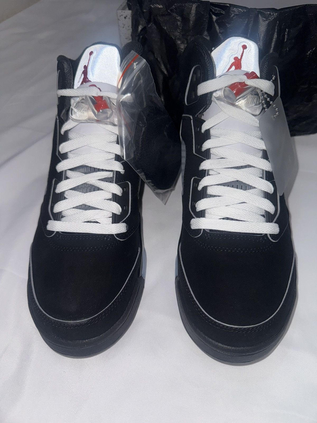 Jordan Brand 2025 Air Jordan 5 Retro OG 'Black Metallic Reimagined' Size US 8.5 / EU 41-42 - 3 Thumbnail