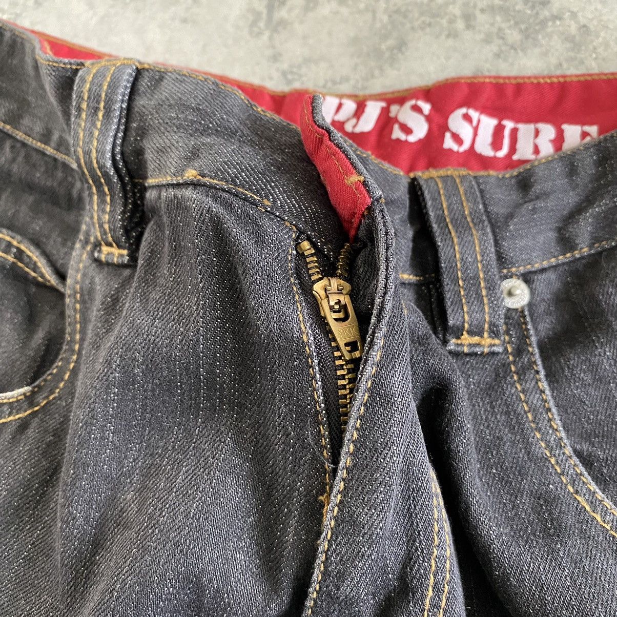 Japanese Brand 2000’s Y2K PJ’S Surf Japan Cargo Baggy Vintage Denim Jeans Size US 32 / EU 48 - 13 Thumbnail