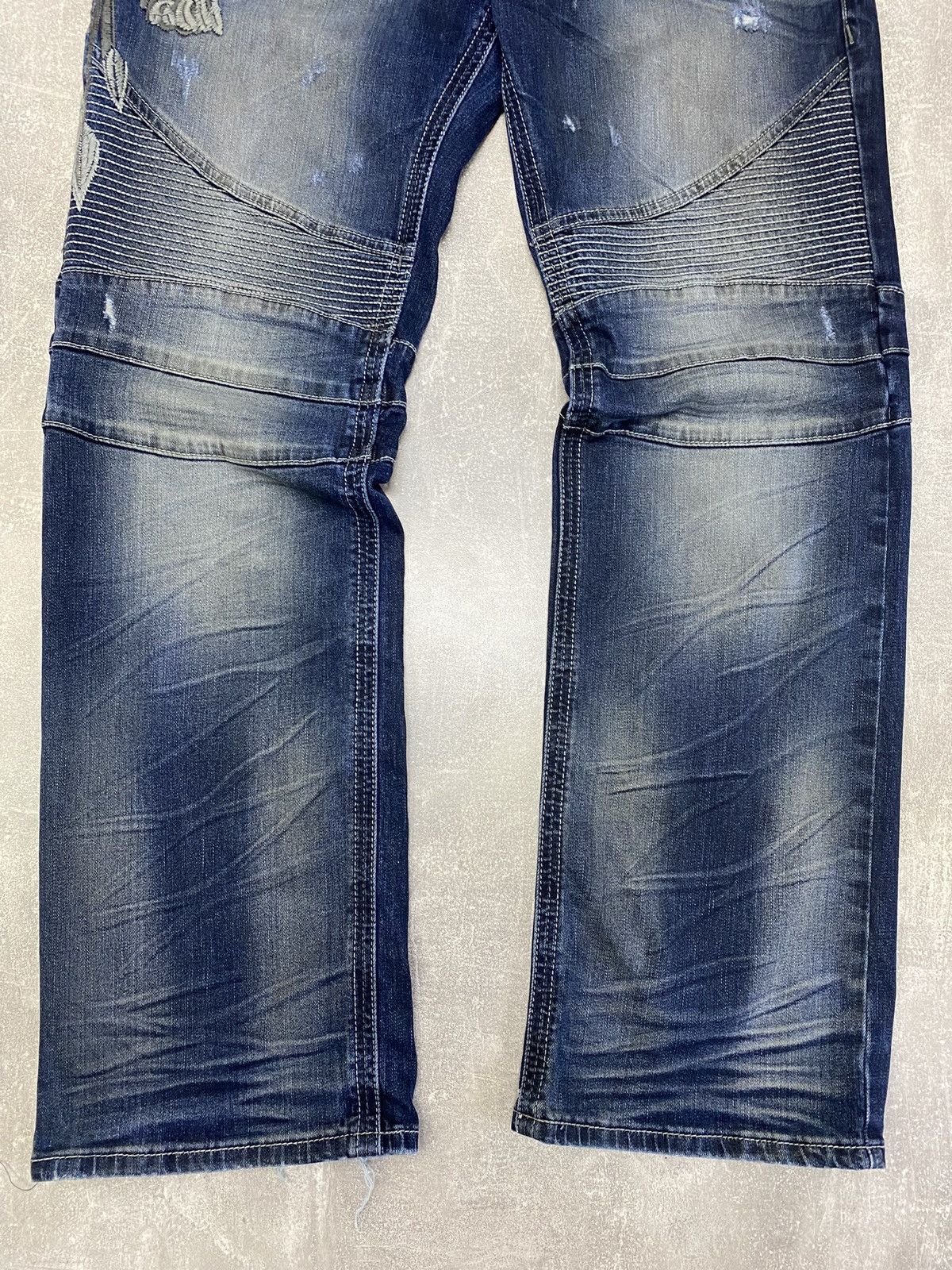 Affliction × Japanese Brand × Vintage Crazy Vintage Y2K Affliction Jeans Live Fast Motorcycles Size US 32 / EU 48 - 6 Thumbnail