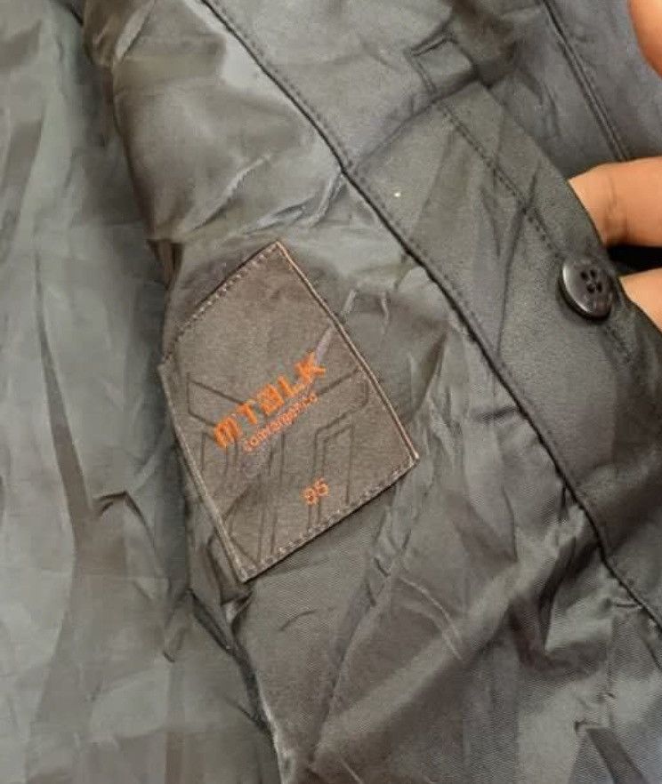 Genuine Leather Vintage Leather Mtalk Trucker Jacket Size M / US 6-8 / IT 42-44 - 3 Thumbnail