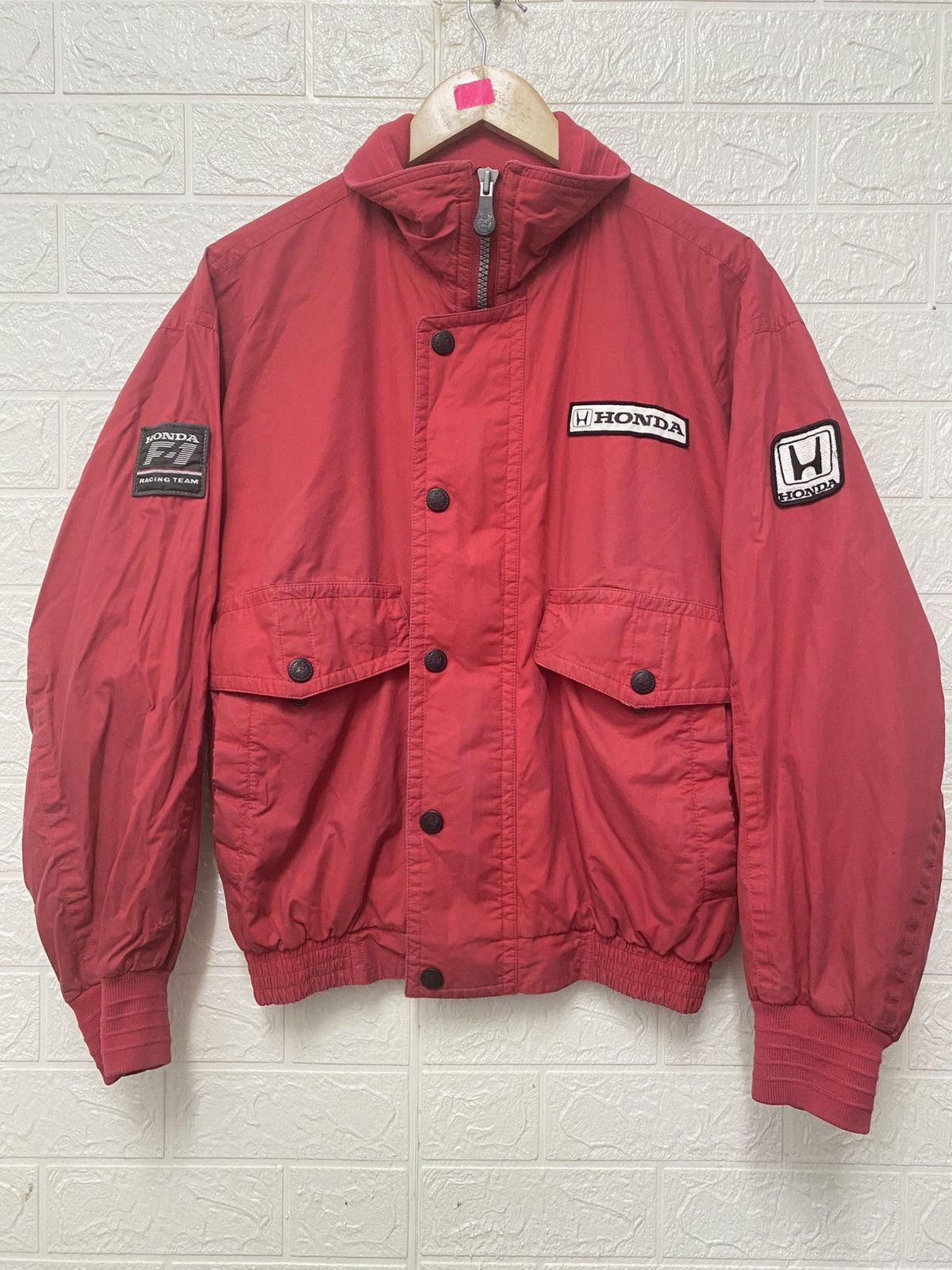 Honda VINTAGE HONDA F1 RACING TEAM JAPAN JACKET Size US L / EU 52-54 / 3 - 2 Thumbnail