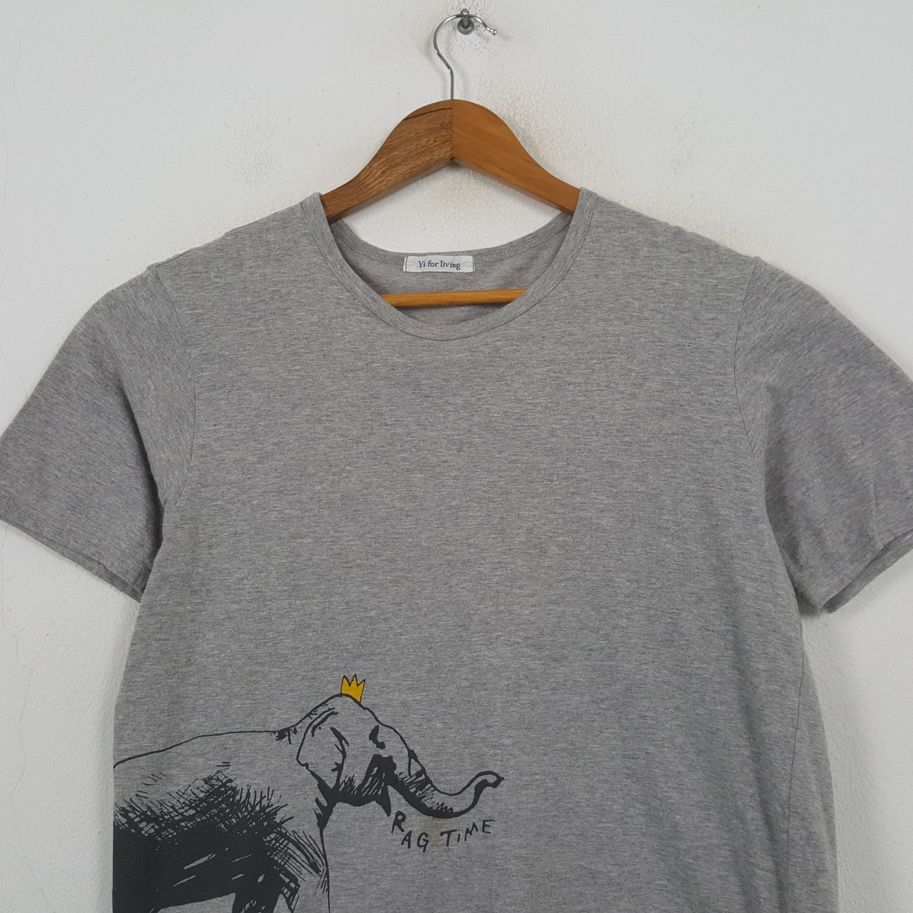 Yohji Yamamoto Vintage Yohji Yamamoto Y's Japanese Brand T-shirt RR9 Size US S / EU 44-46 / 1 - 2 Thumbnail