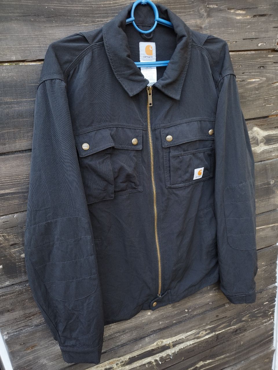Carhartt Y2K Carhartt Black Light Nylon Jacket Large Streetwear Size US L / EU 52-54 / 3 - 7 Thumbnail