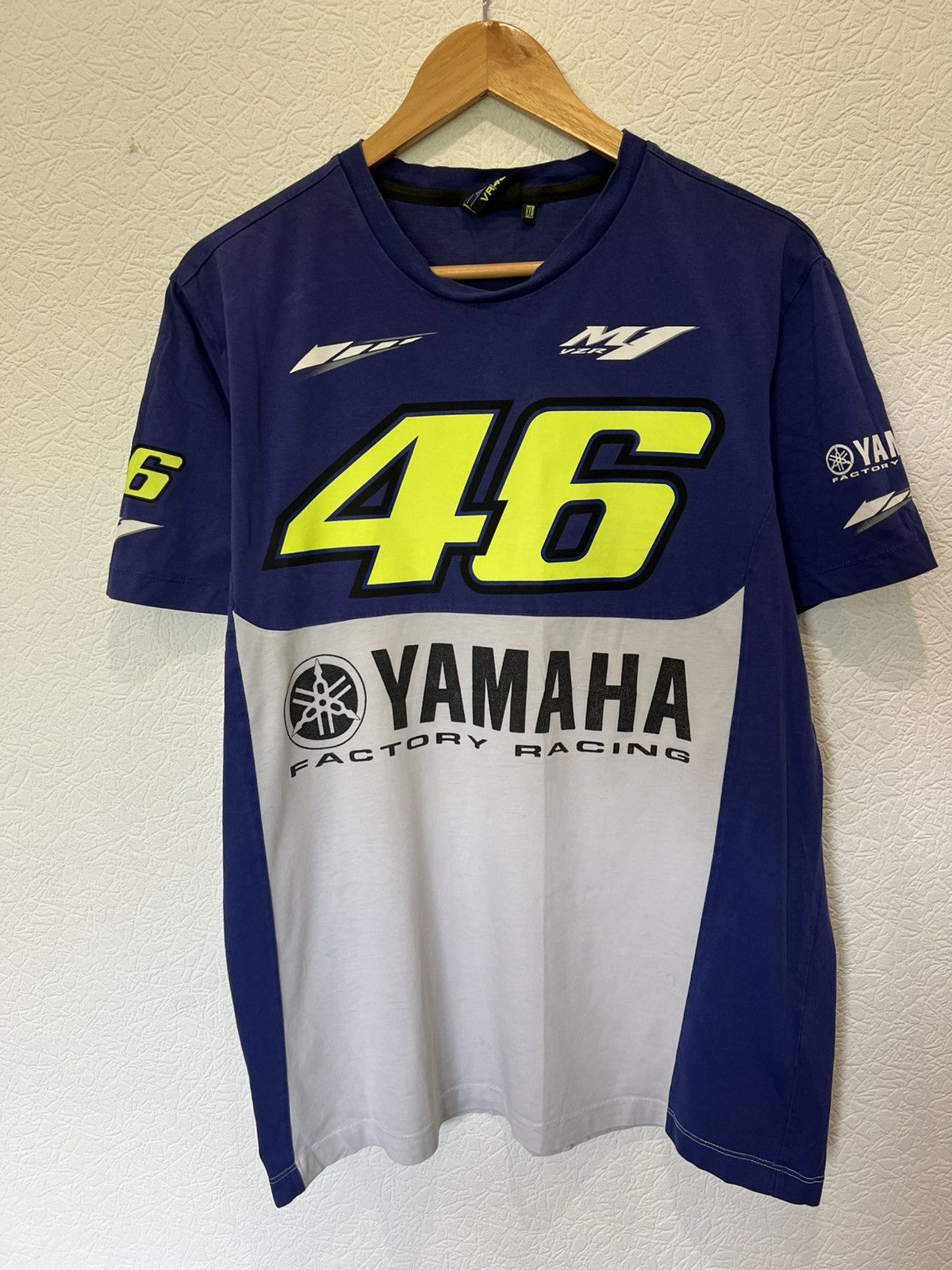 Yamaha Vintage Yamaha Motorcycle Racing Big Logo Tee Size US XL / EU 56 / 4 - 1 Thumbnail